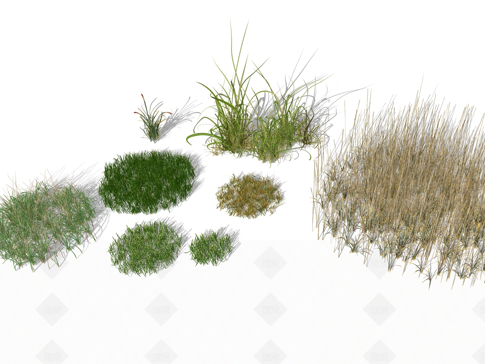 草地SU模型下载【ID:1130929006】
