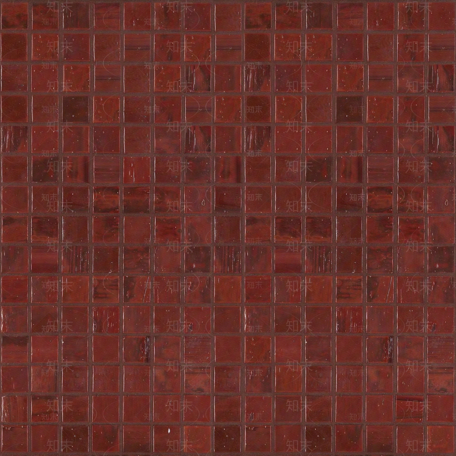 红色方格瓷砖贝壳马赛克贴图下载【ID:1130935886】