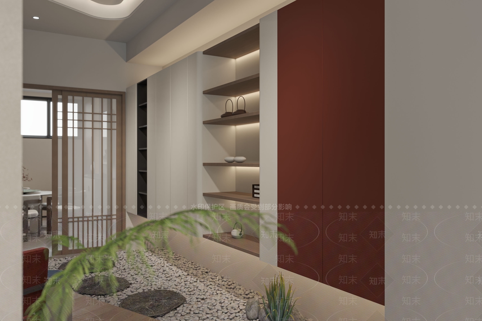 现代茶馆3D模型下载【ID:1131094673】