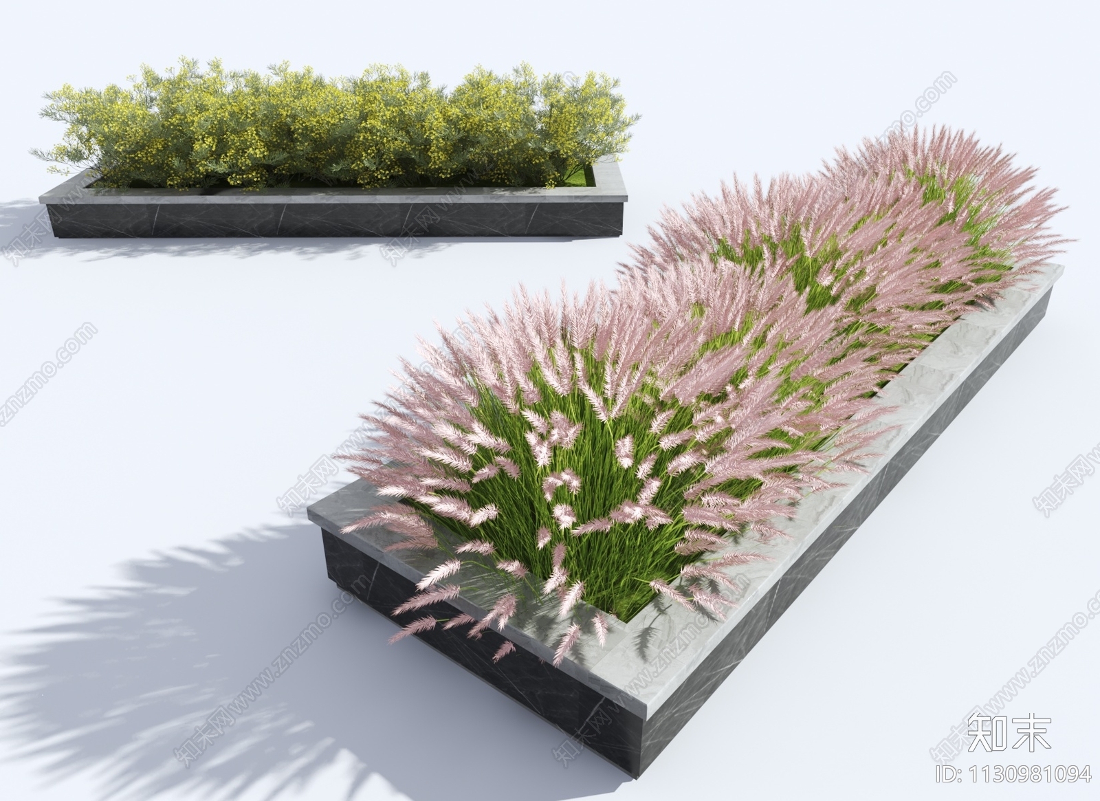 花坛3D模型下载【ID:1130981094】