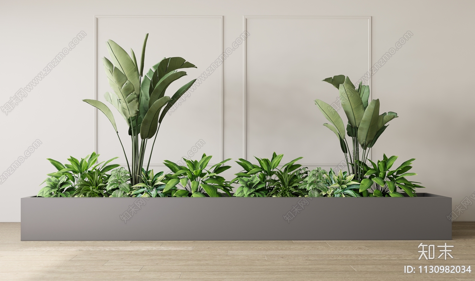 植物堆3D模型下载【ID:1130982034】