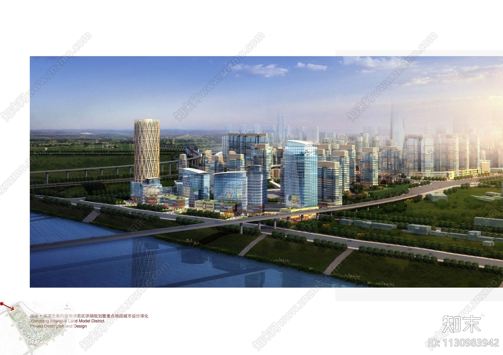 湘潭示范区重点地段城市规划设计方案文本下载【ID:1130983942】