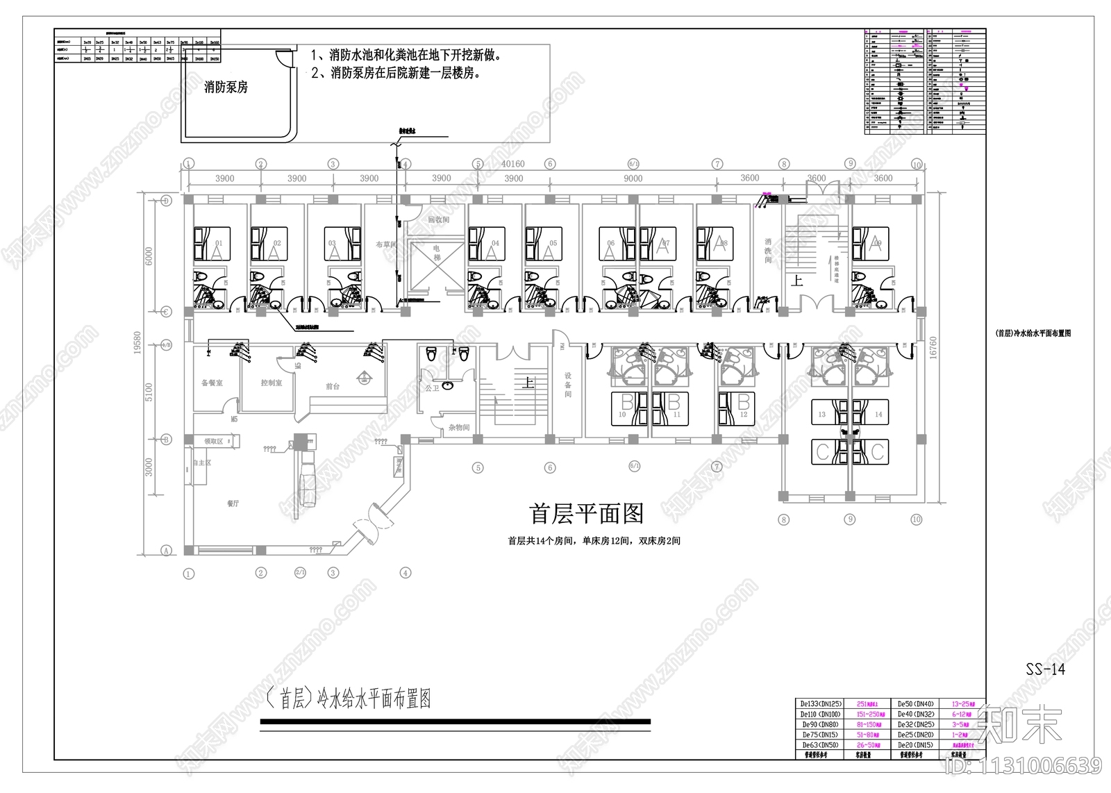 酒店宾馆给排水系统标准图集施工图下载【ID:1131006639】