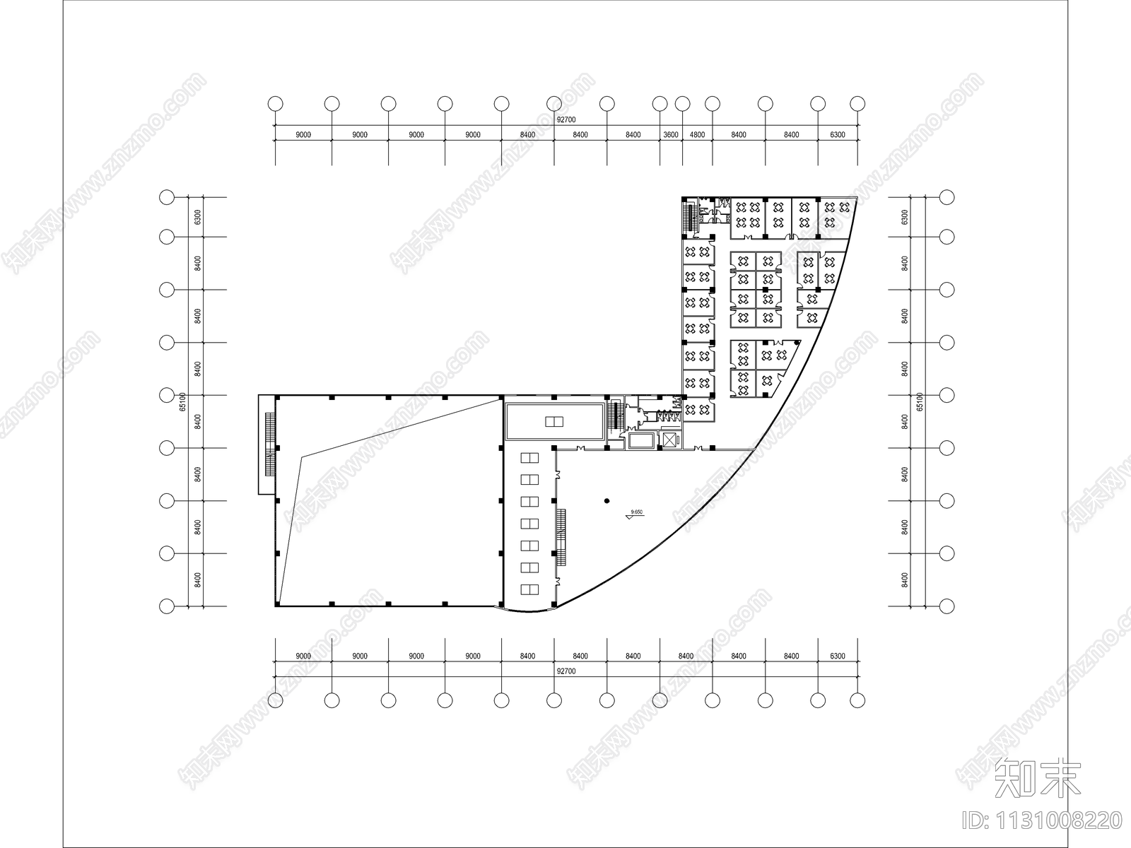 体育馆建筑效果图cad施工图下载【ID:1131008220】