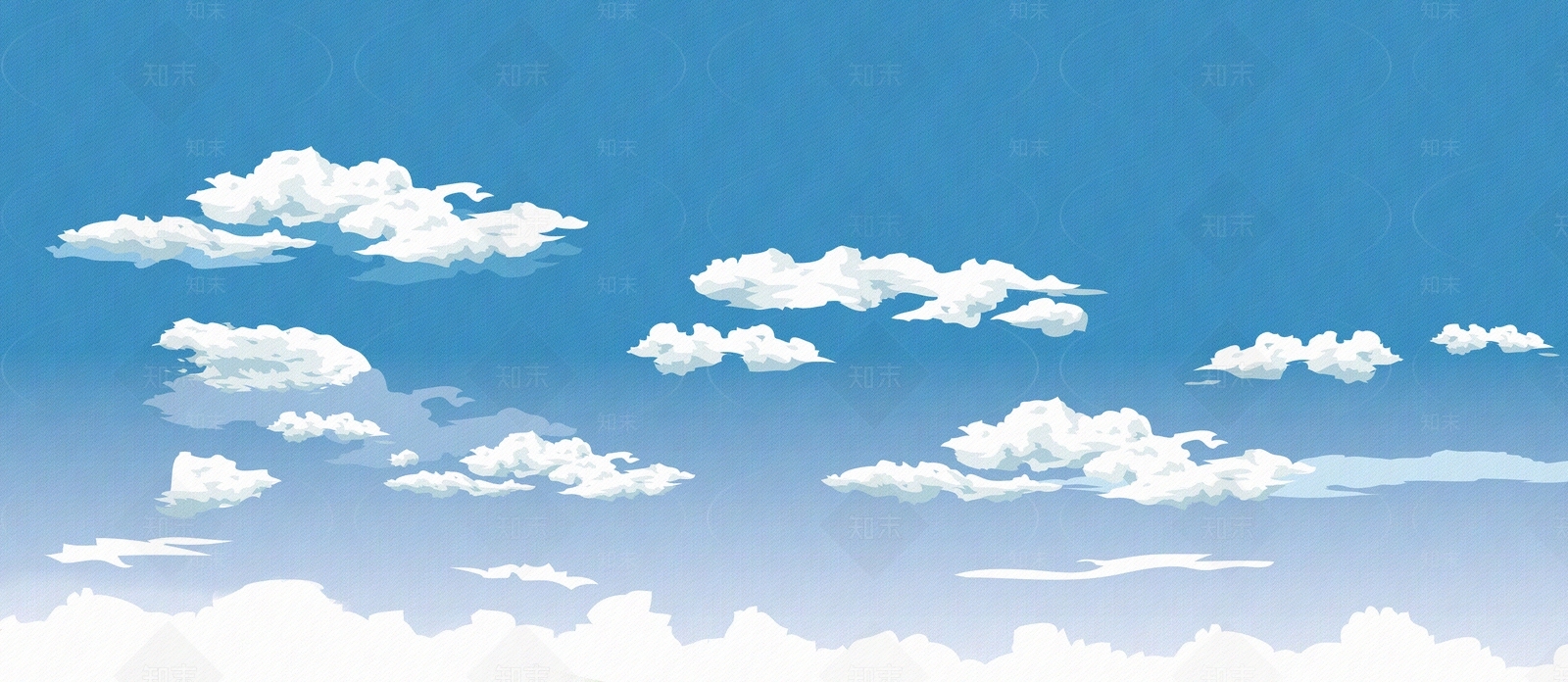 漫画风天空贴图下载【ID:1131009393】