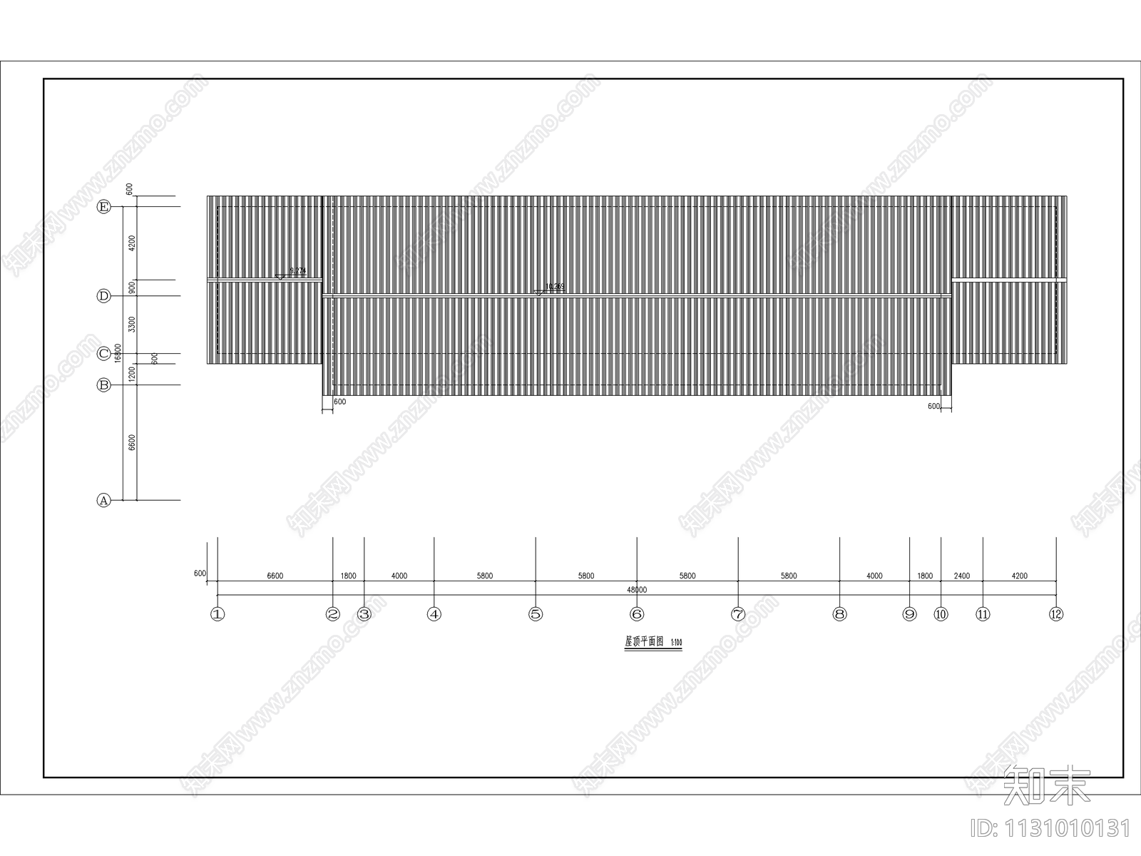 云南仿古老年人活动中心建筑cad施工图下载【ID:1131010131】