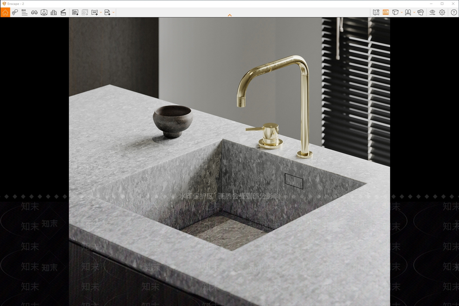 Hansgrohe现代不锈钢水龙头SU模型下载【ID:1131011082】