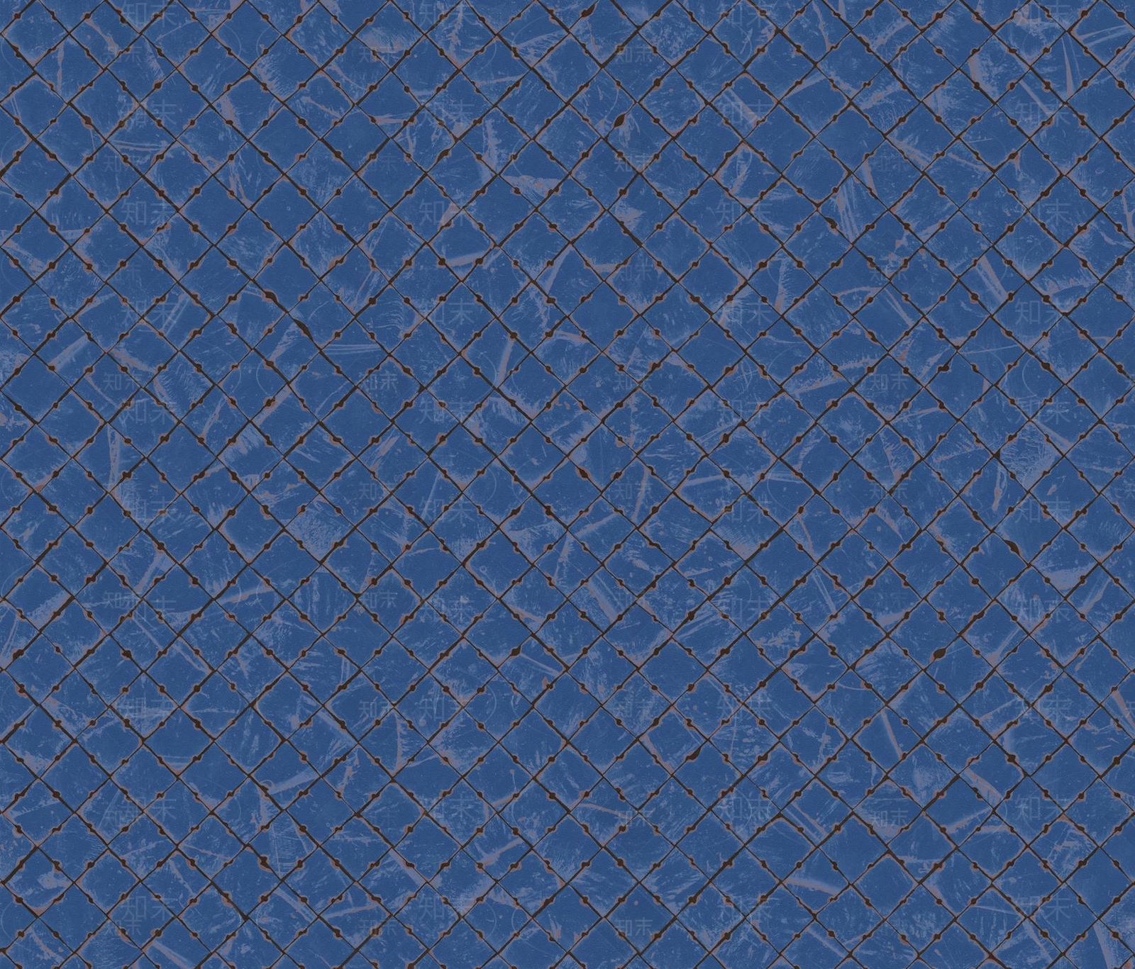 深蓝色菱形瓷砖马赛克贴图下载【ID:1131022571】