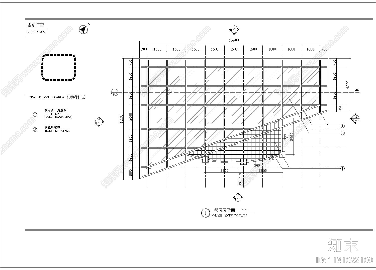 温室暖房细部施工图下载【ID:1131022100】