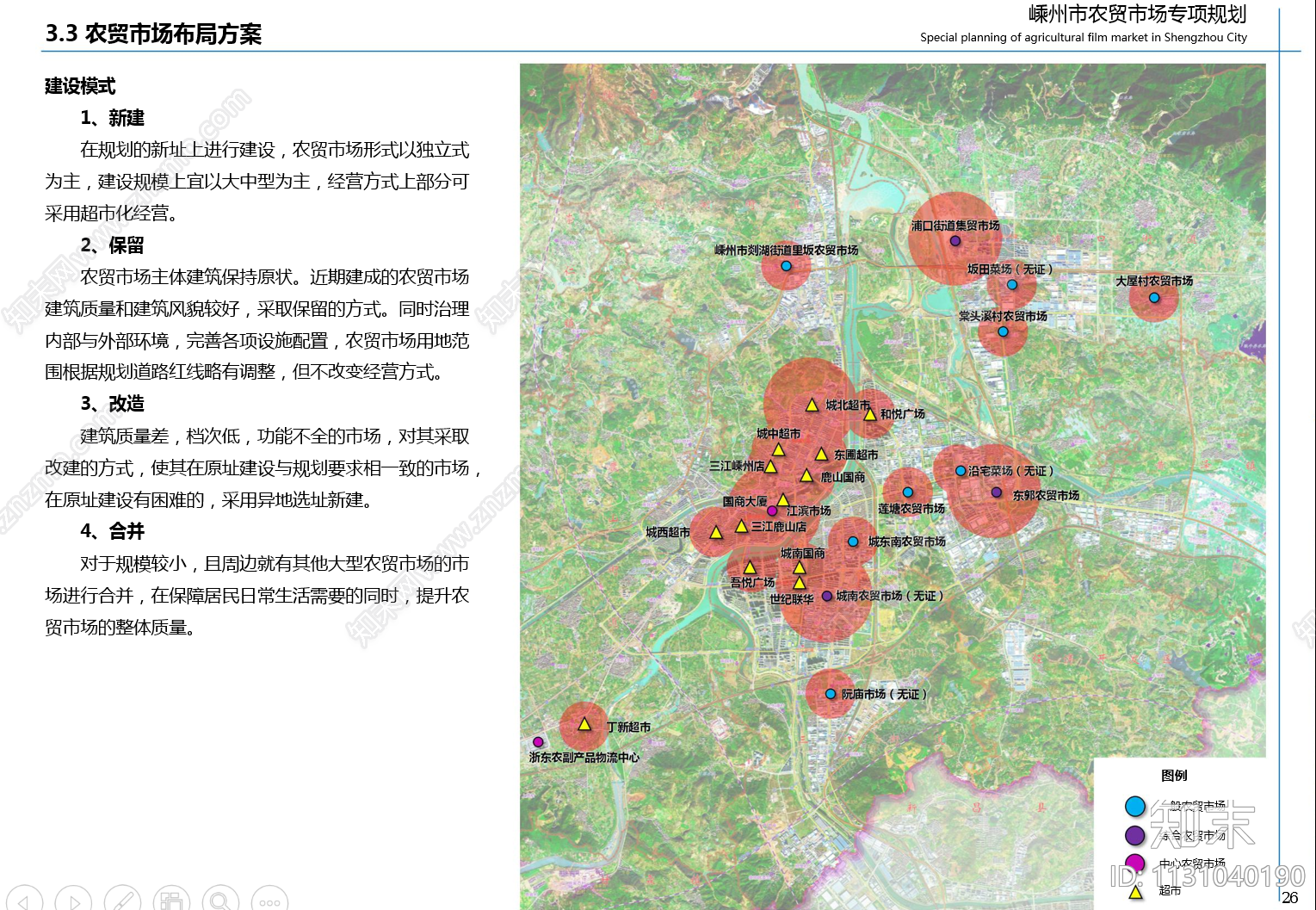 绍兴市农贸市场专项规划方案文本下载【ID:1131040190】