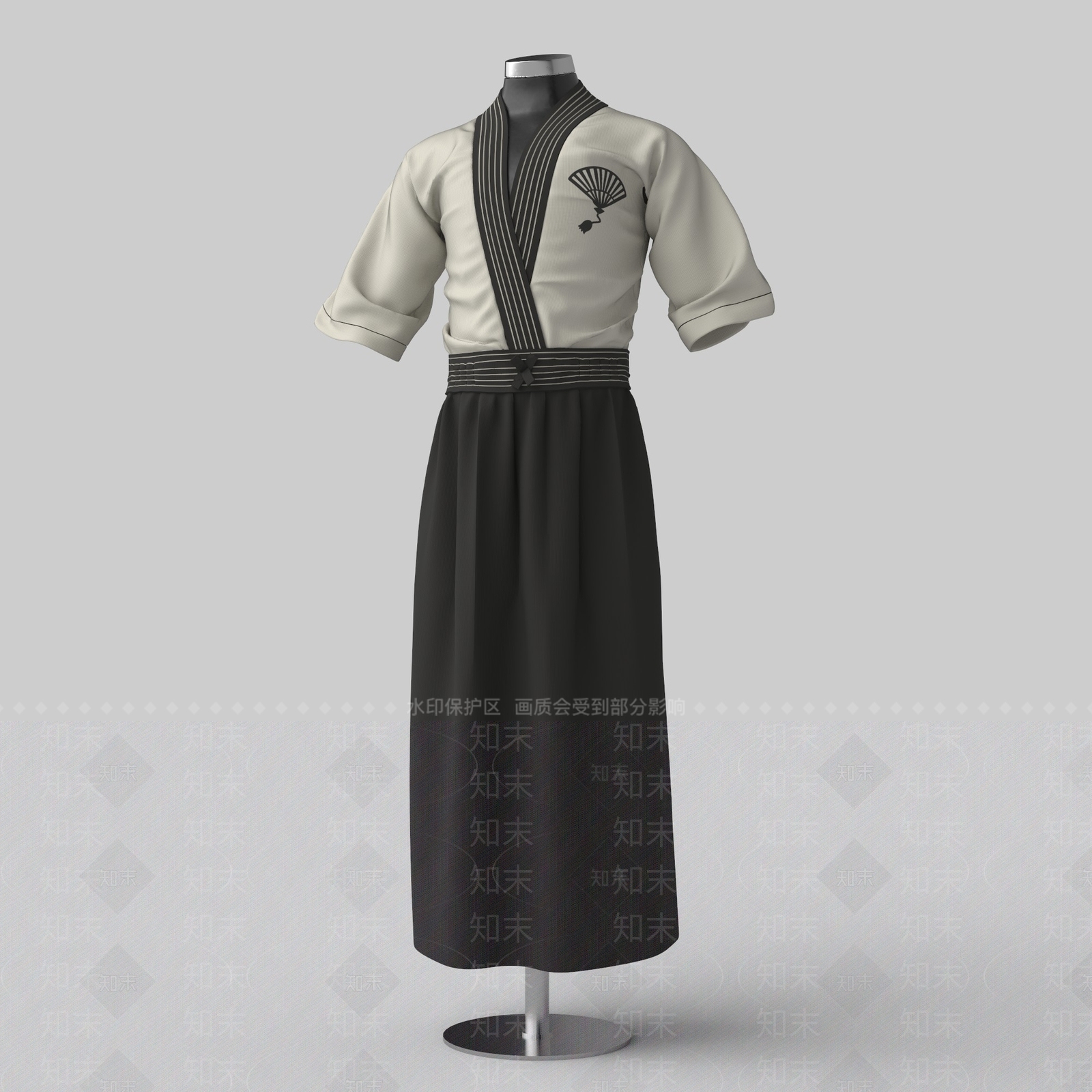和服模特SU模型下载【ID:1131056041】