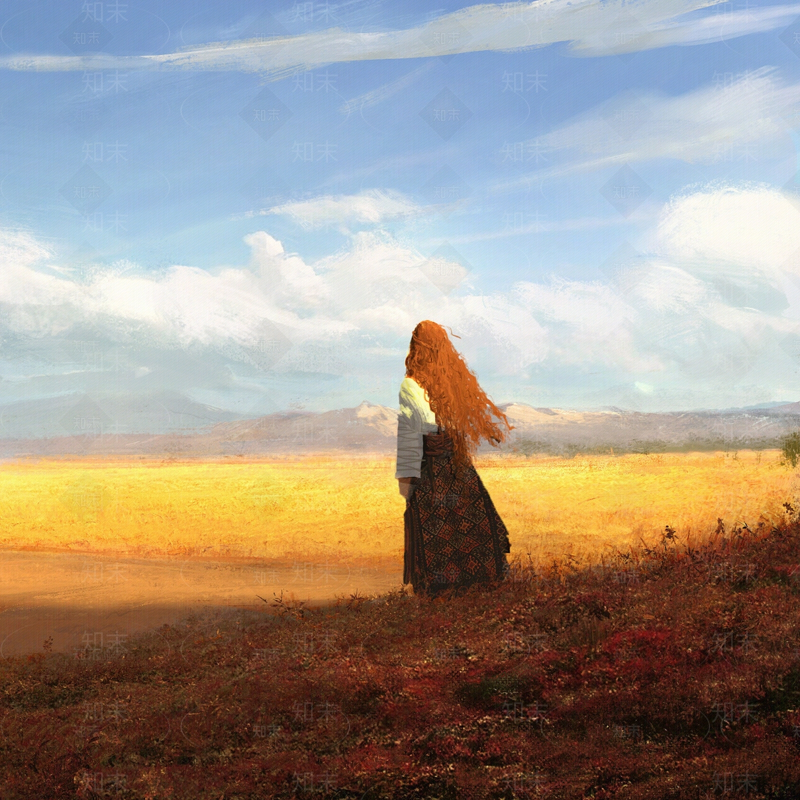 欧式人物装饰画贴图下载【ID:1131057800】