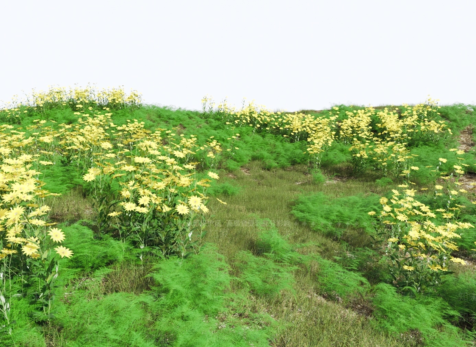 花草组合3D模型下载【ID:1131066686】