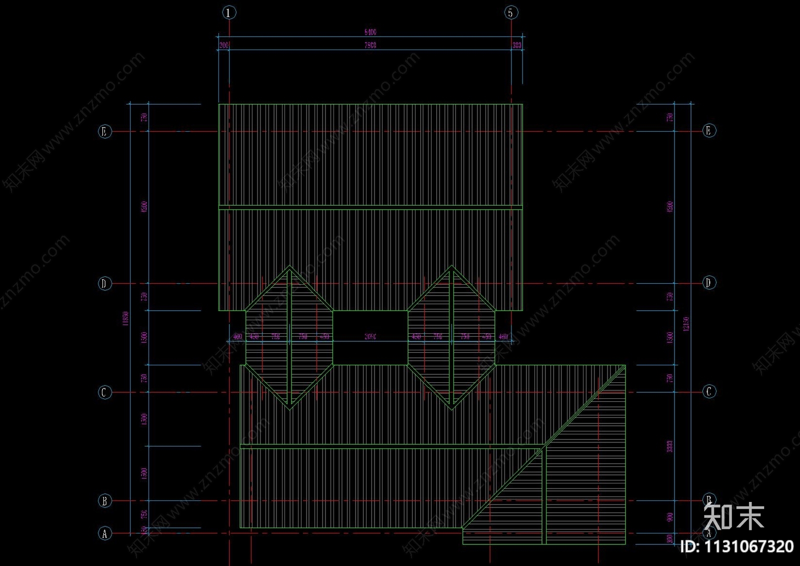 中式古建仿古厕所详图cad施工图下载【ID:1131067320】