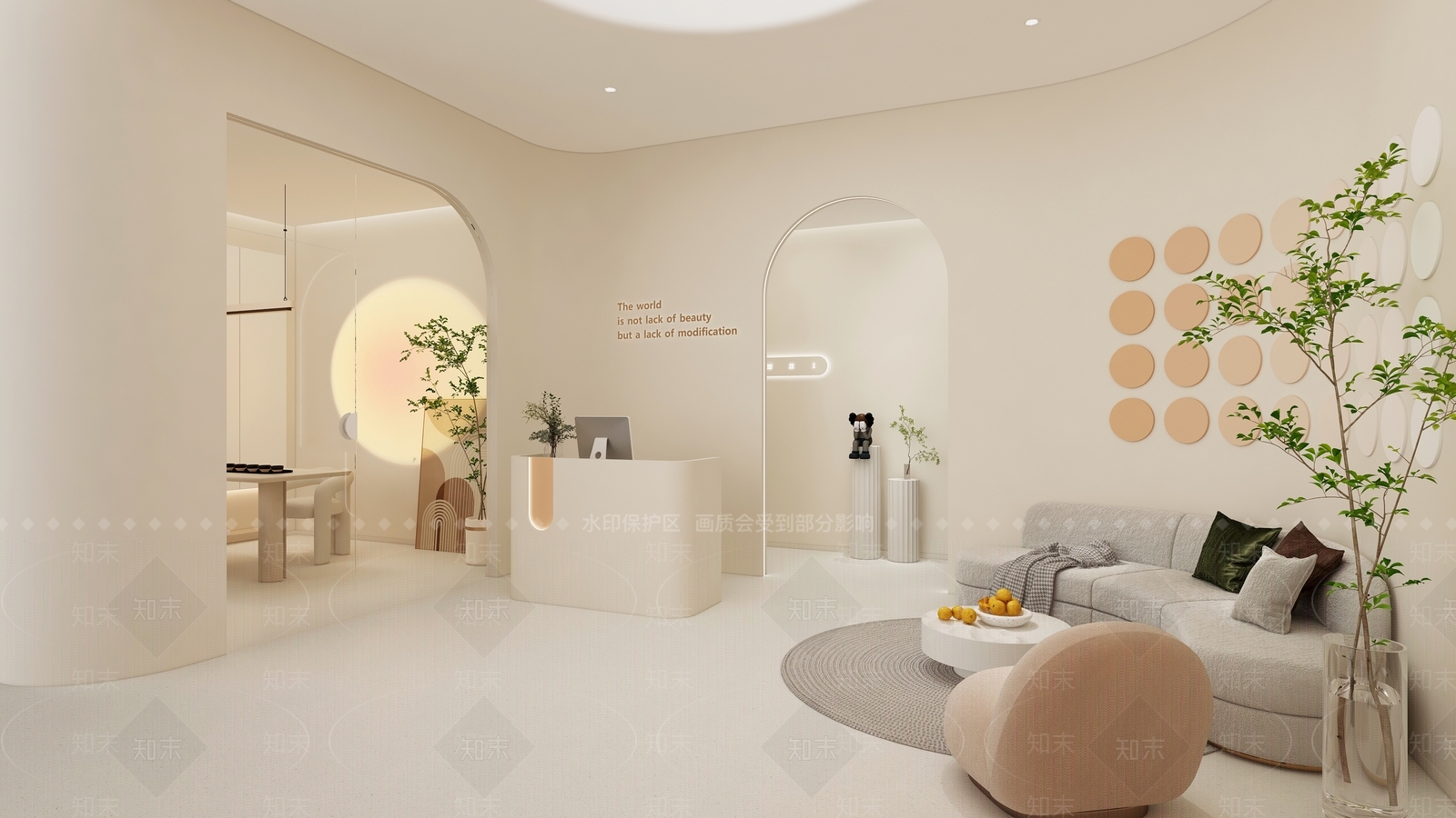 侘寂玄关3D模型下载【ID:1222054723】