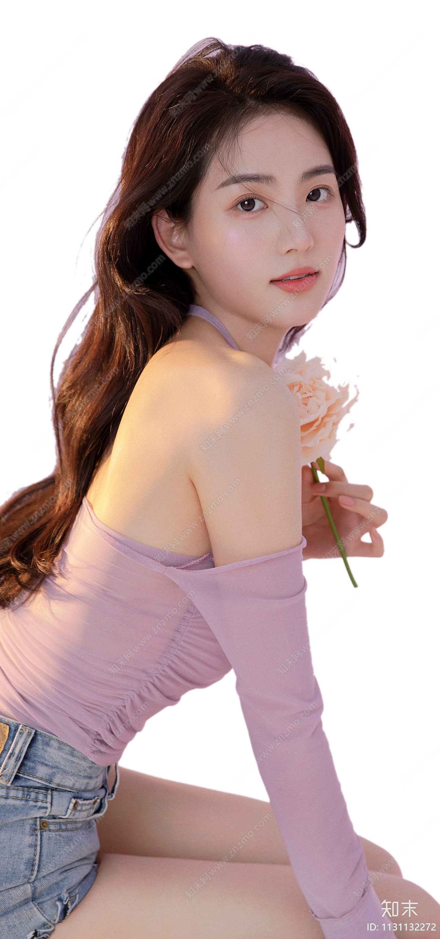 平面广告用模特美女PNG免抠下载【ID:1131132272】