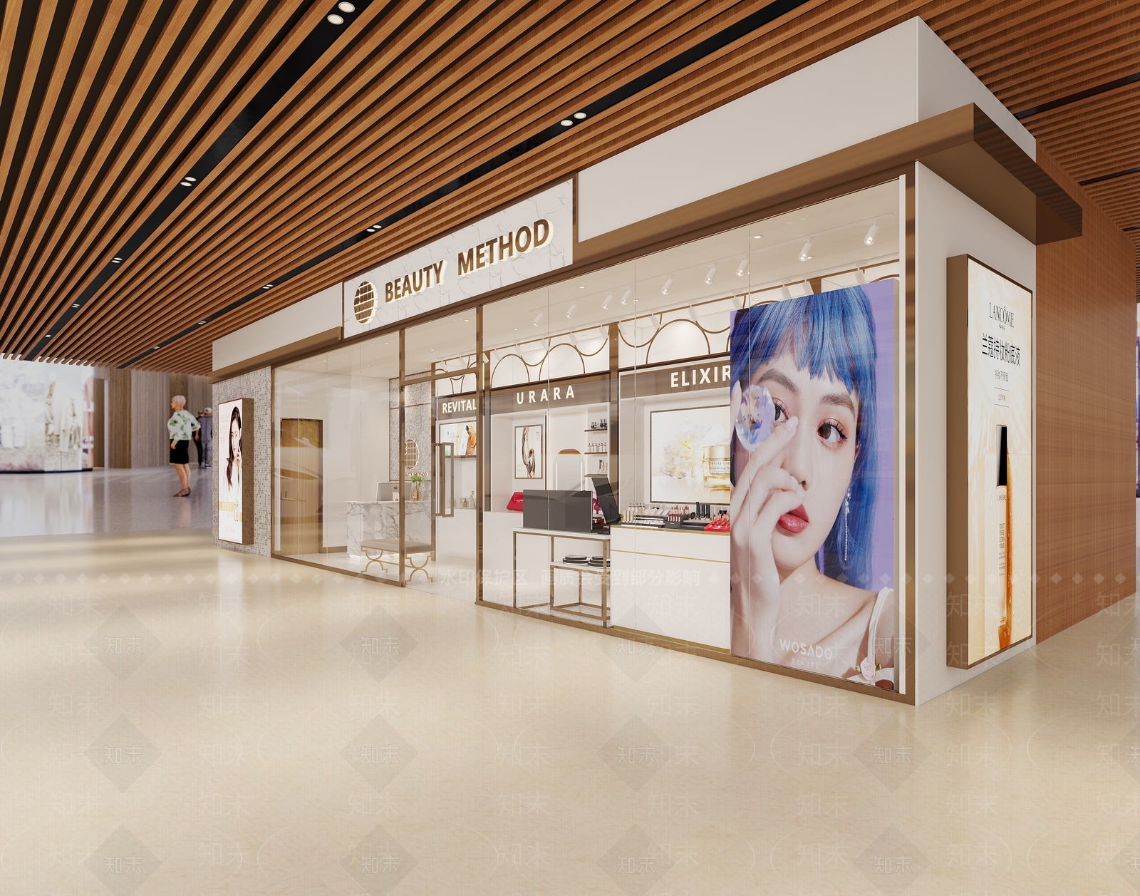 现代化妆品店3D模型下载【ID:1131133085】