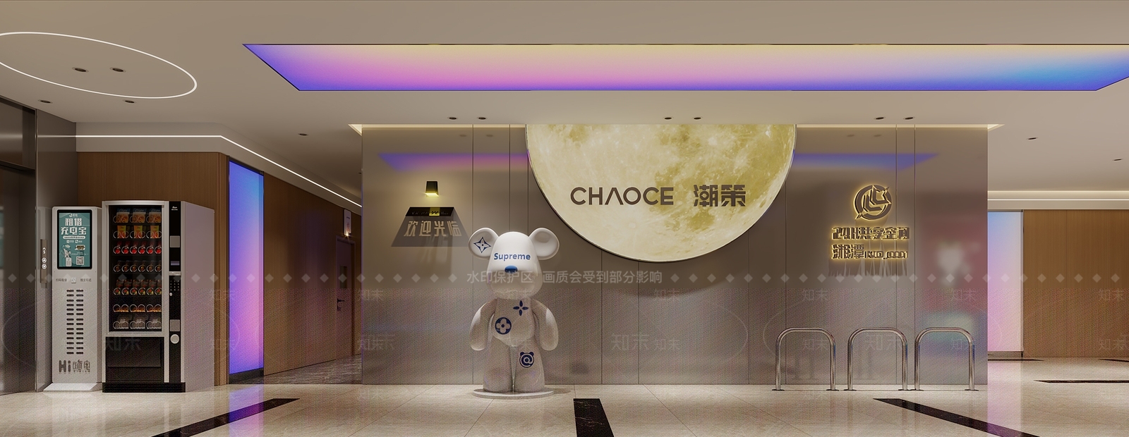 现代台球室3D模型下载【ID:1131162066】