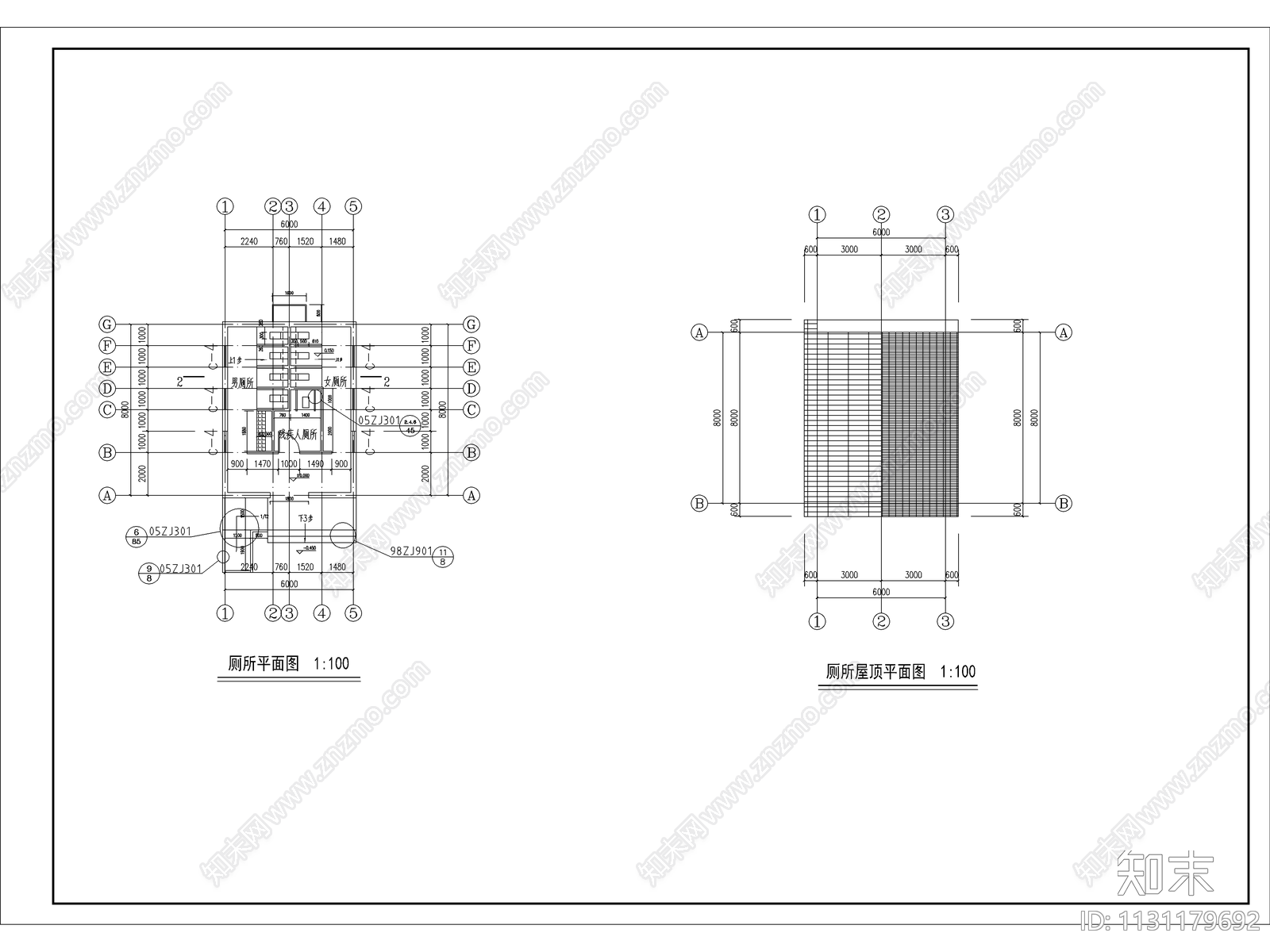 河南小型汽车站建筑cad施工图下载【ID:1131179692】