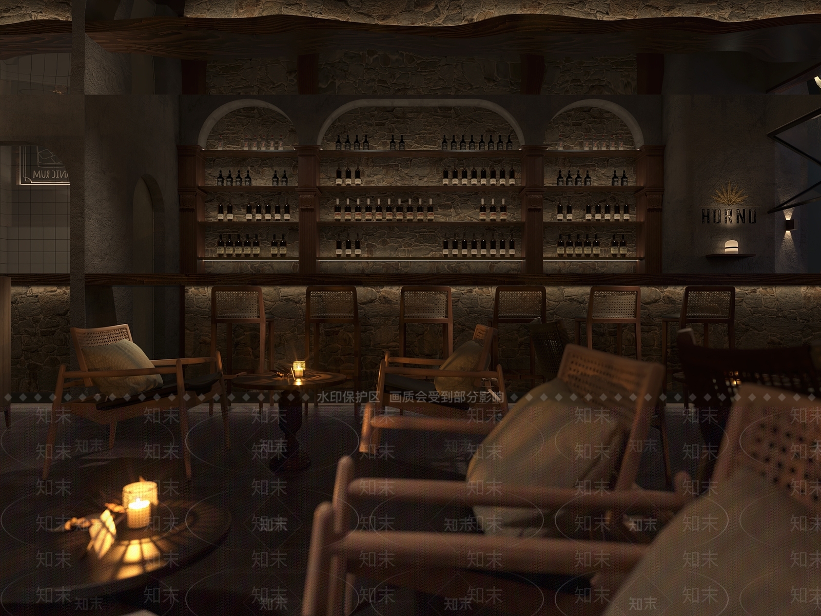 现代酒吧3D模型下载【ID:1131180036】