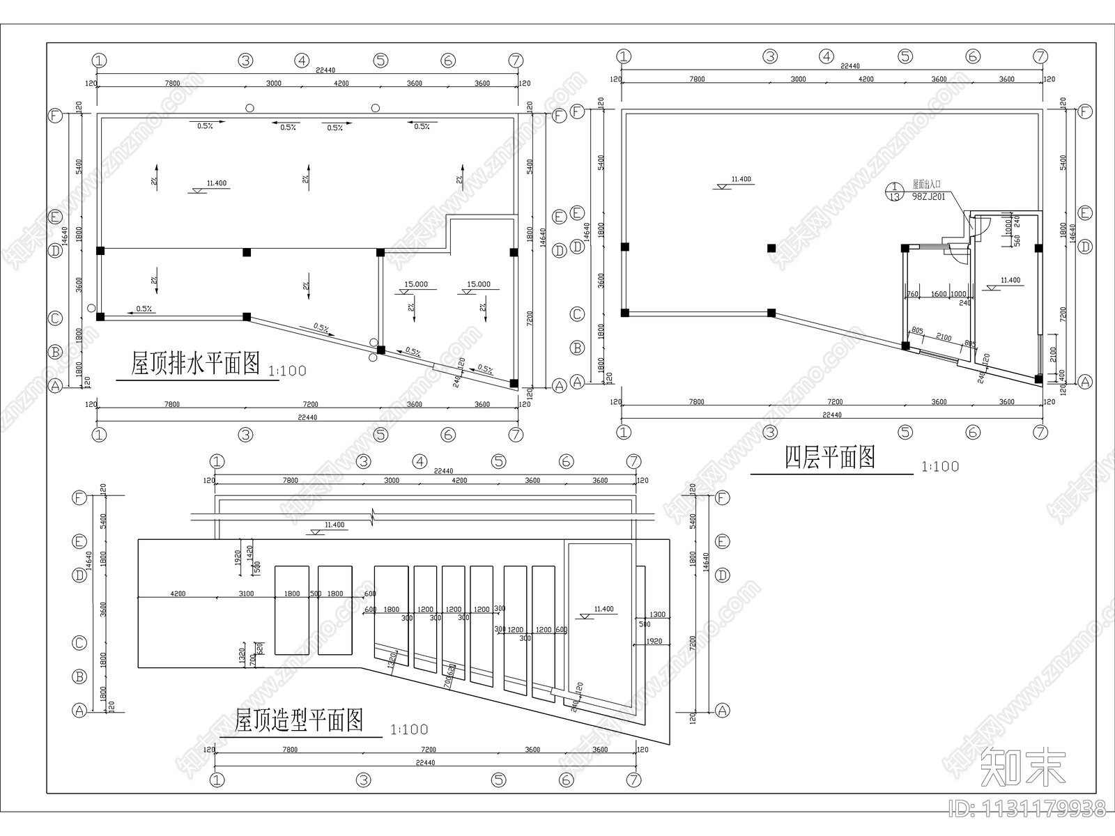 小型汽车站建筑施工图下载【ID:1131179938】