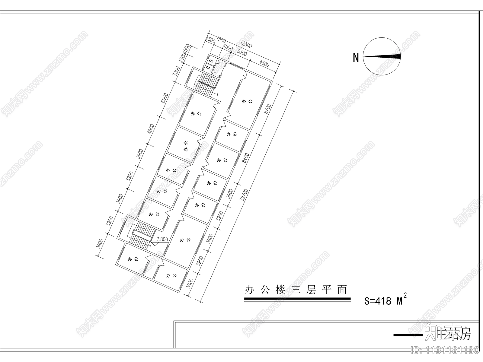 汽车站建筑施工图下载【ID:1131181130】