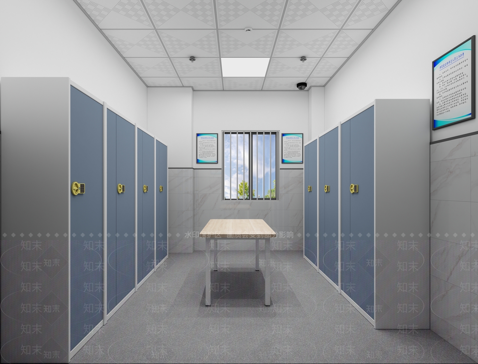 现代保密室3D模型下载【ID:1131203734】_知末3d模型网