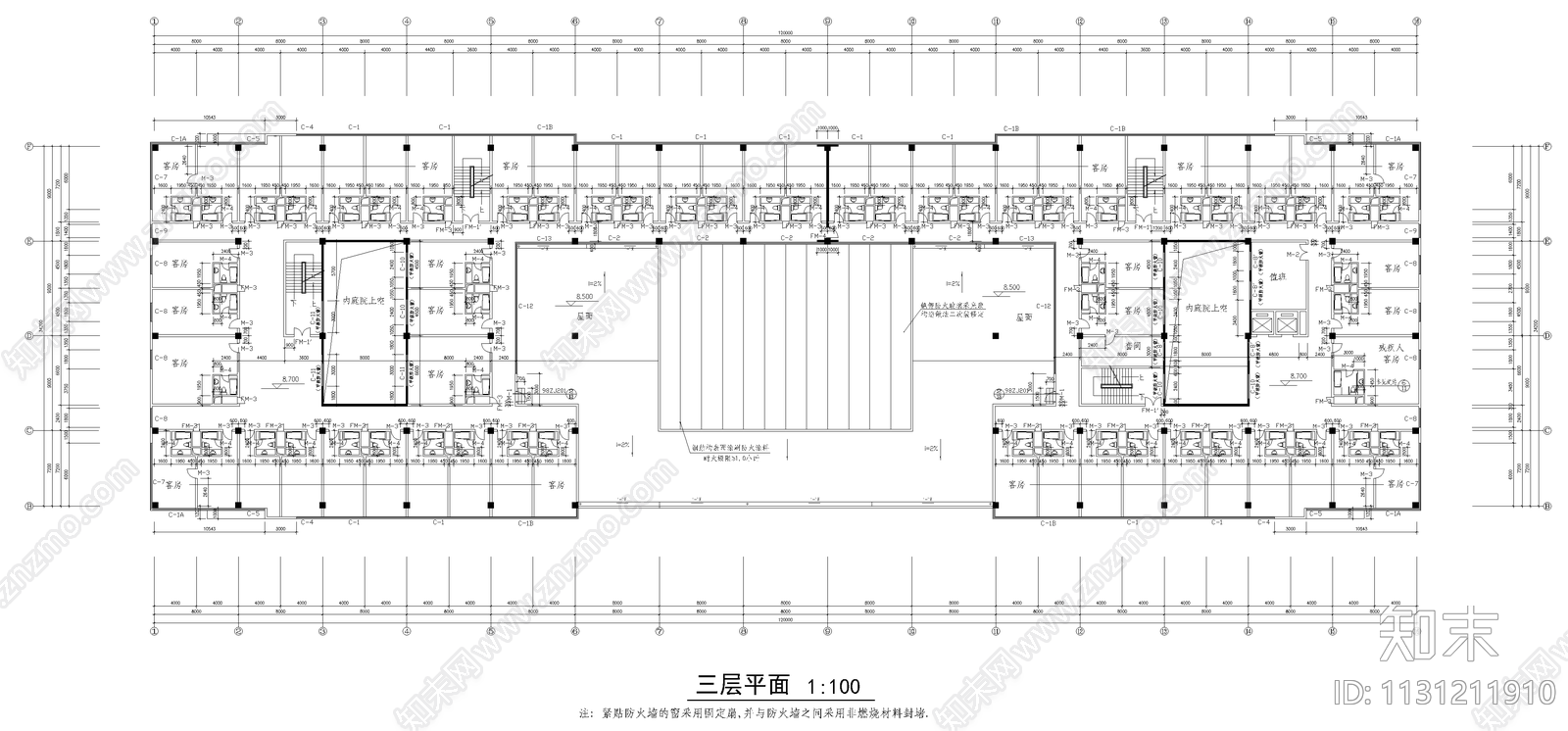 现代汽车站施工图下载【ID:1131211910】