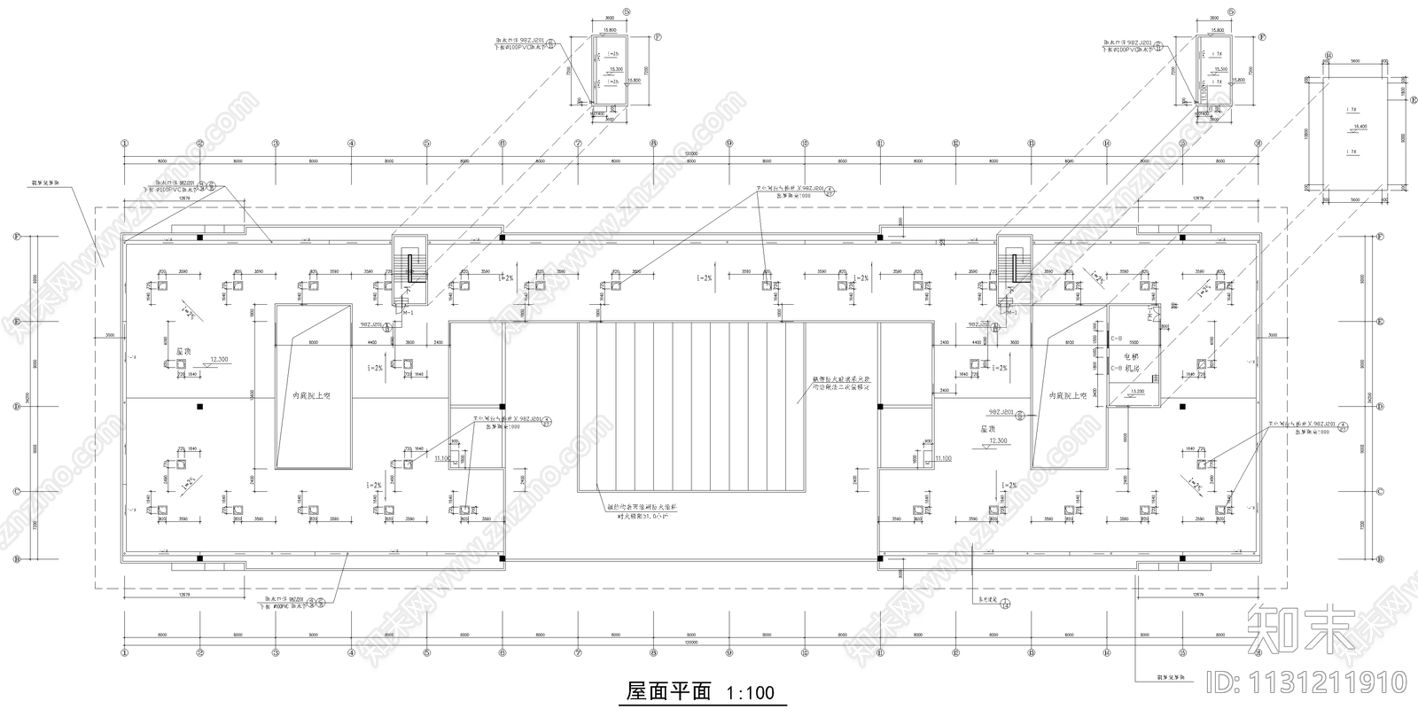 现代汽车站施工图下载【ID:1131211910】