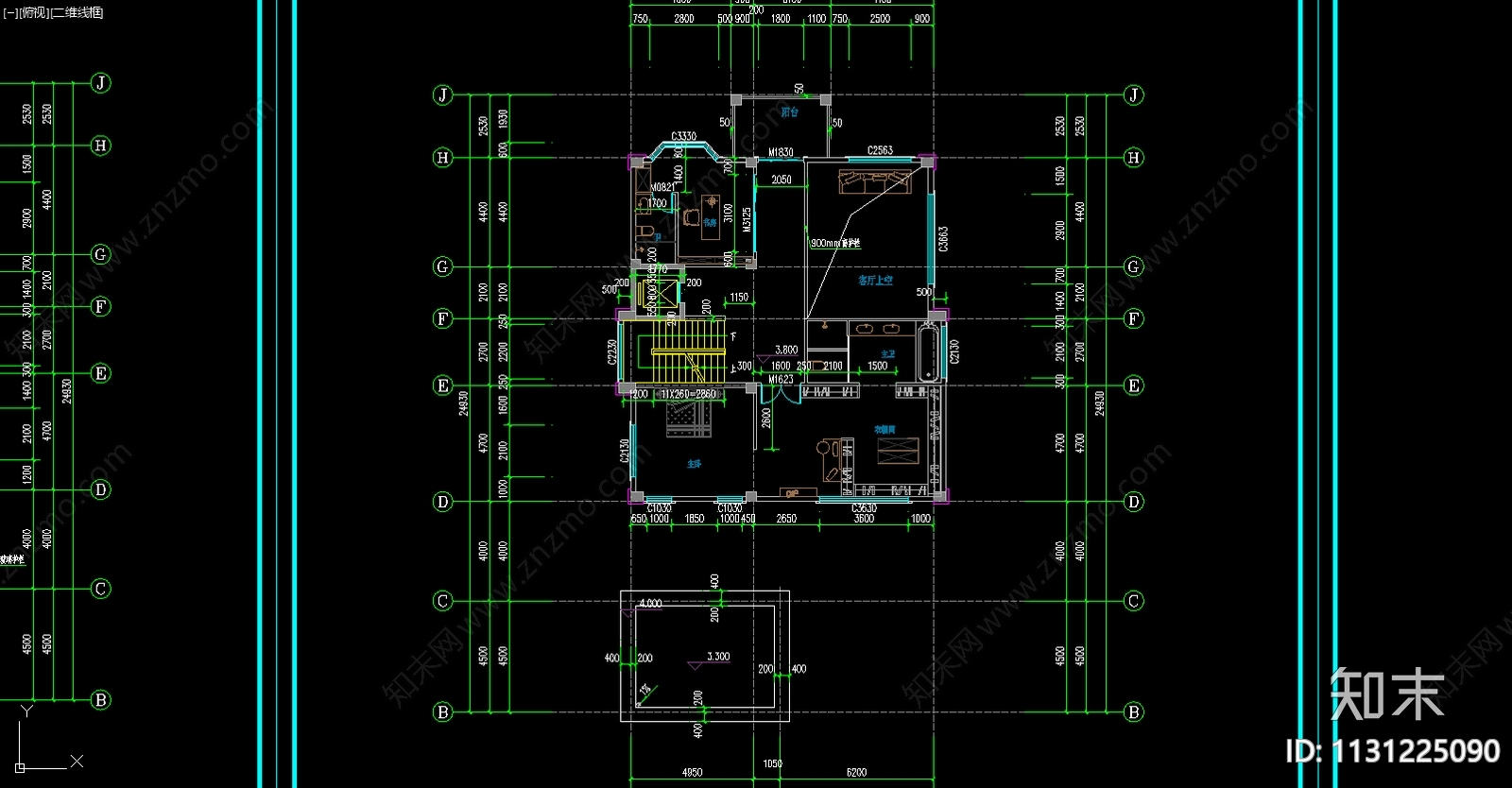 自建房建筑cad施工图下载【ID:1131225090】