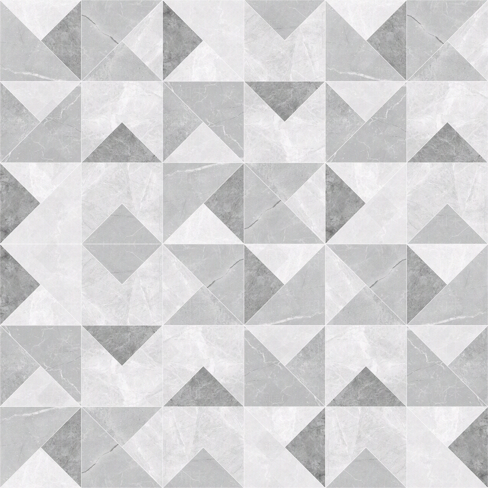 浅灰色跳色拼花大理石瓷砖贴图下载【ID:1131229835】