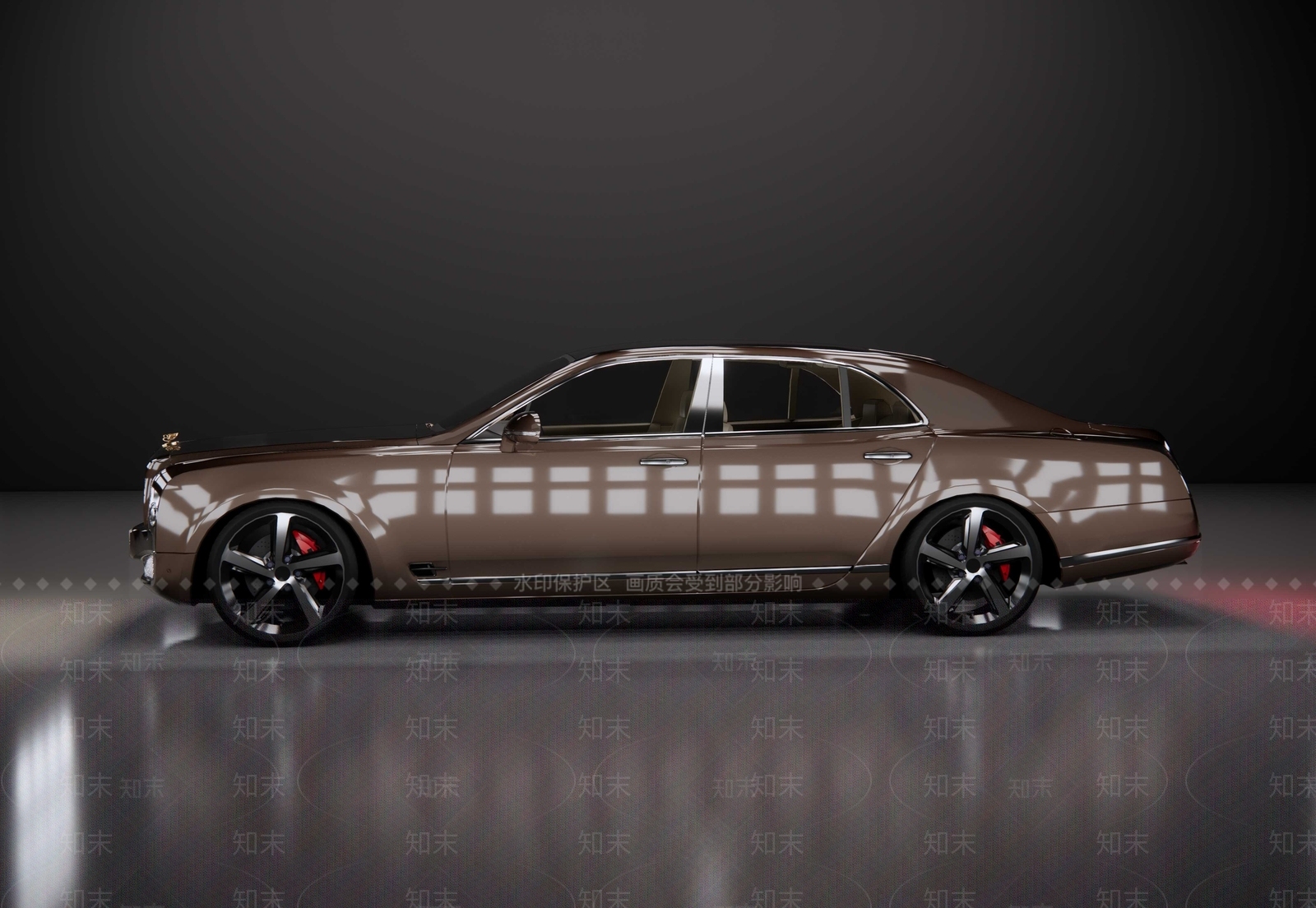 宾利慕尚SU模型下载【ID:1131230465】