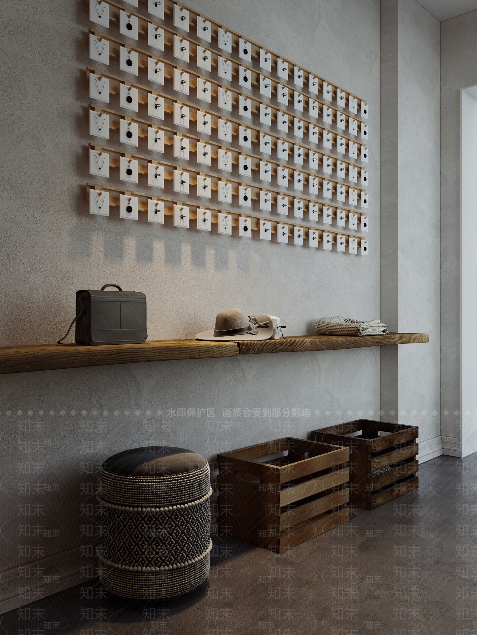 侘寂精品店3D模型下载【ID:1131238707】