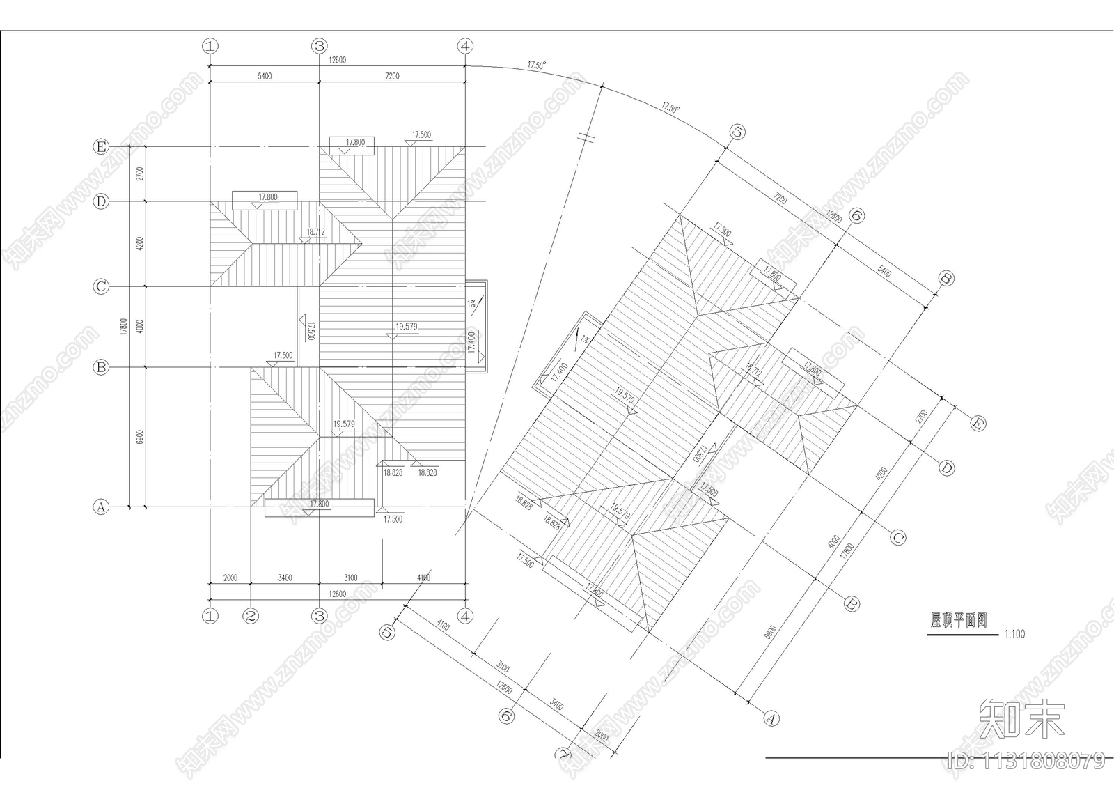 广州花园复式公寓建筑cad施工图下载【ID:1131808079】