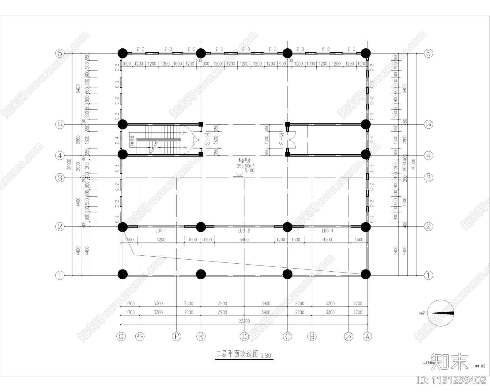古建筑寺庙cad施工图下载【ID:1131299402】