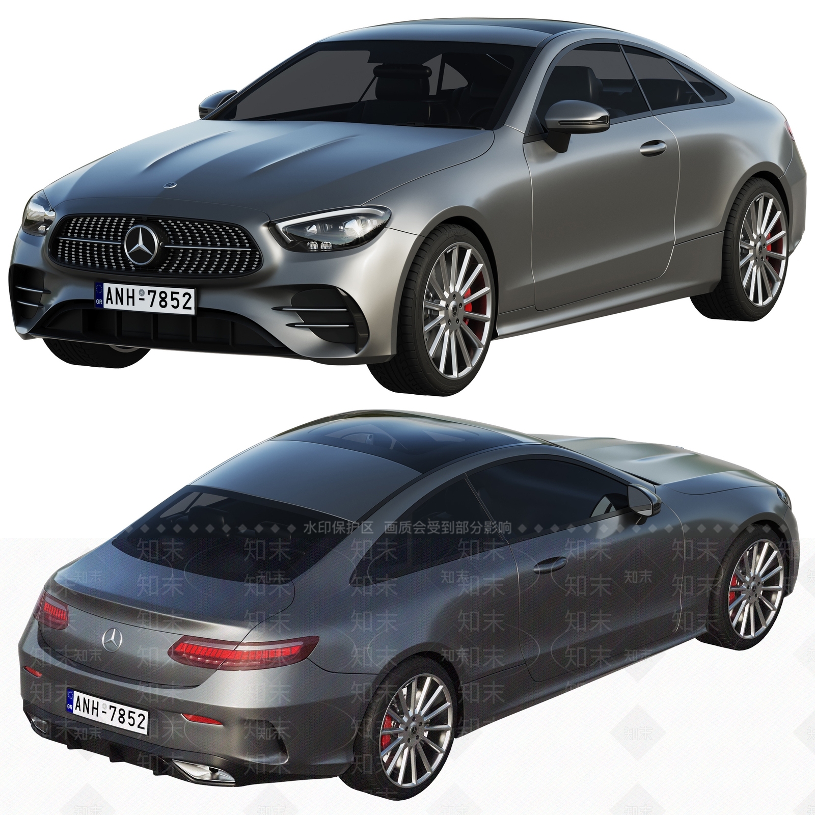 奔驰汽车3D模型下载【ID:1131302294】