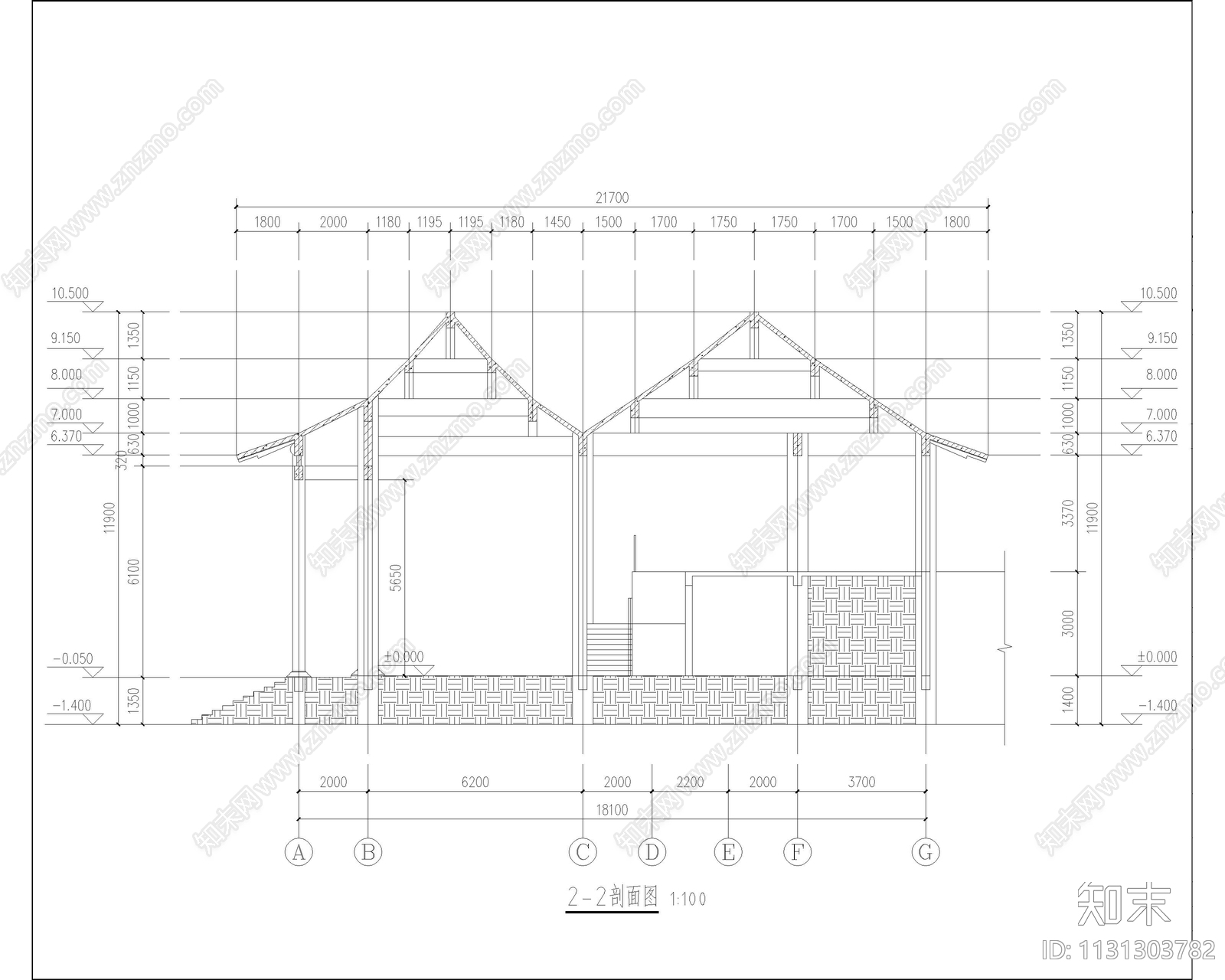 古建筑cad施工图下载【ID:1131303782】