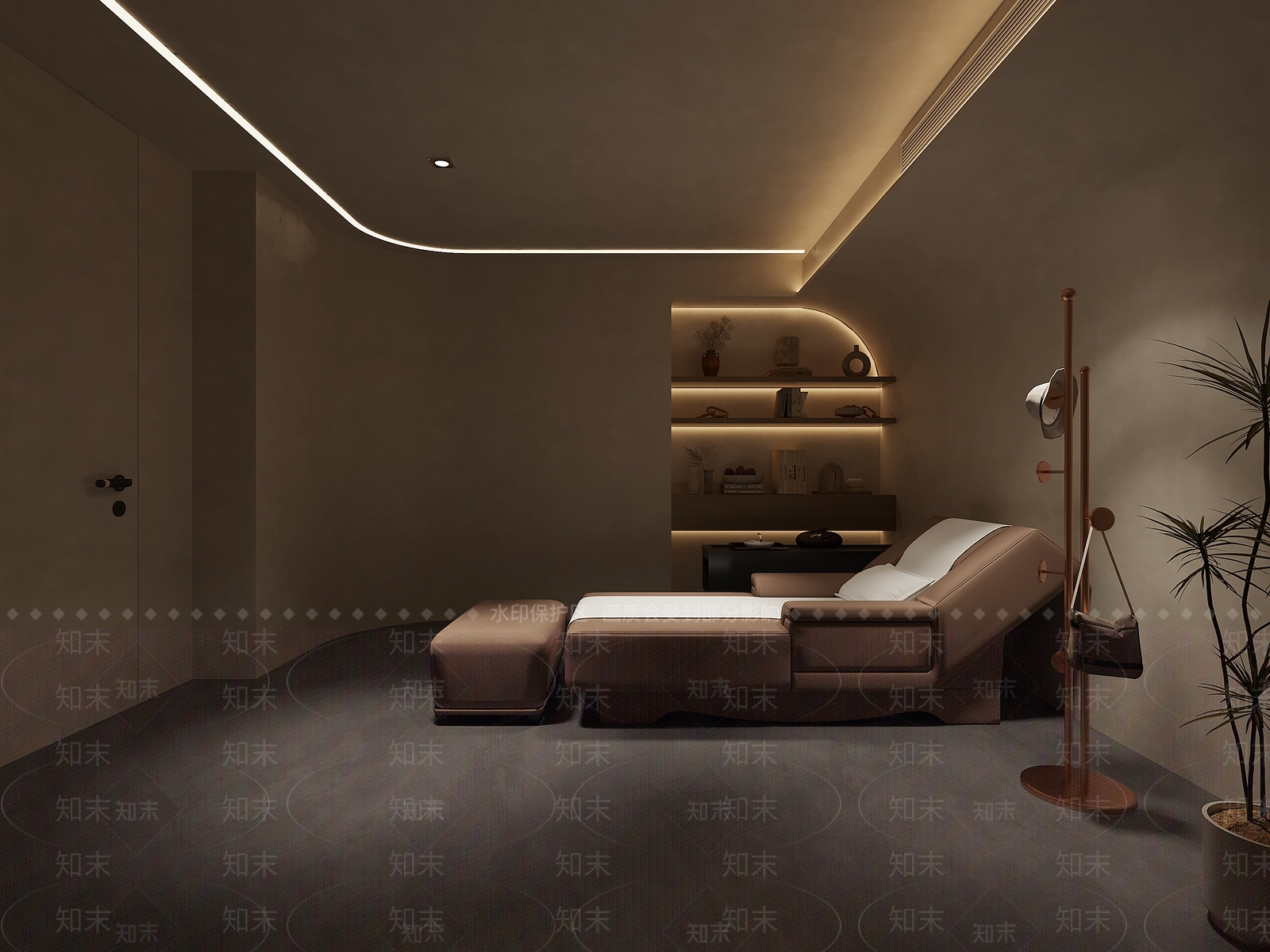 侘寂采耳店3D模型下载【ID:1131316058】