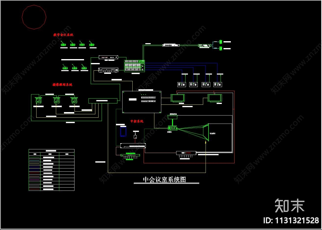 办公大厅智能化cad施工图下载【ID:1131321528】