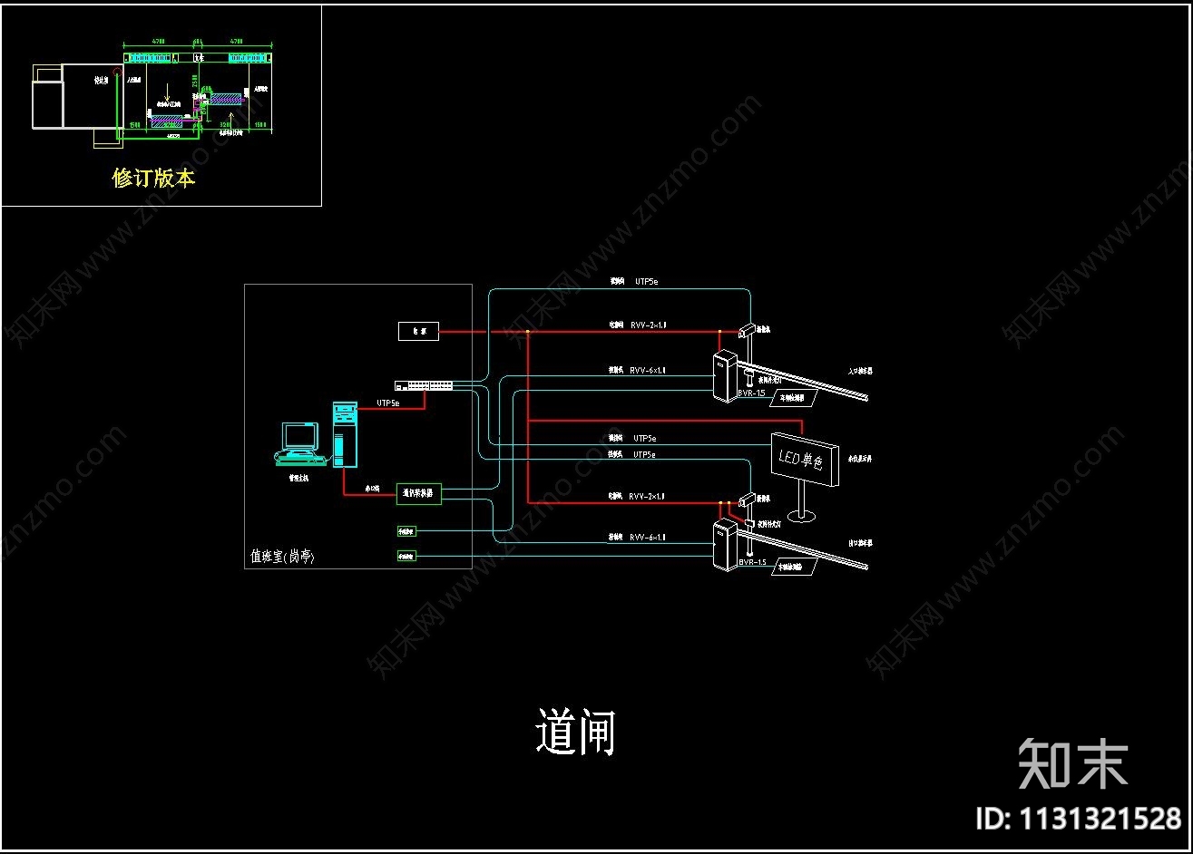 办公大厅智能化cad施工图下载【ID:1131321528】