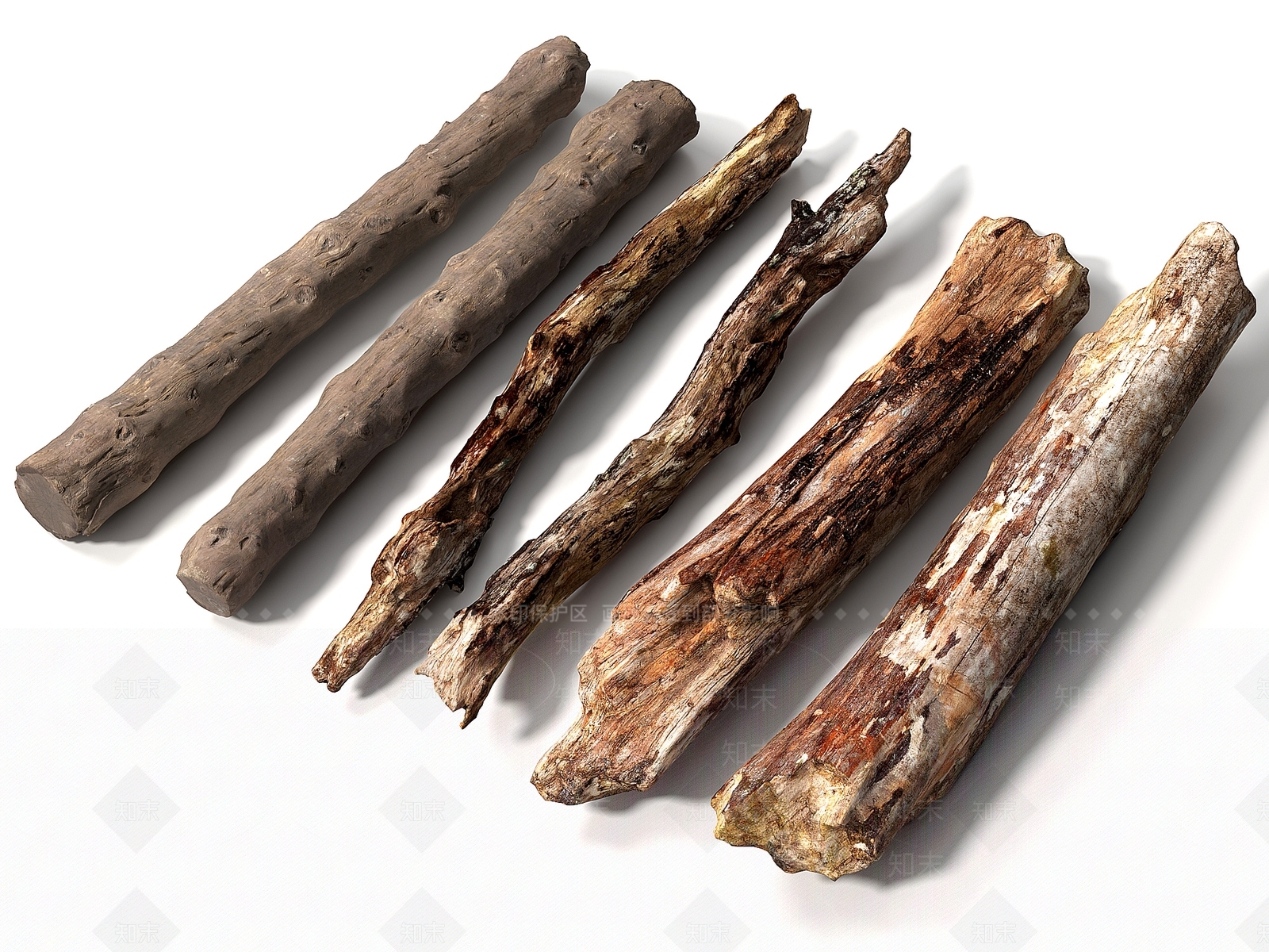 枯木头3D模型下载【ID:1131322691】