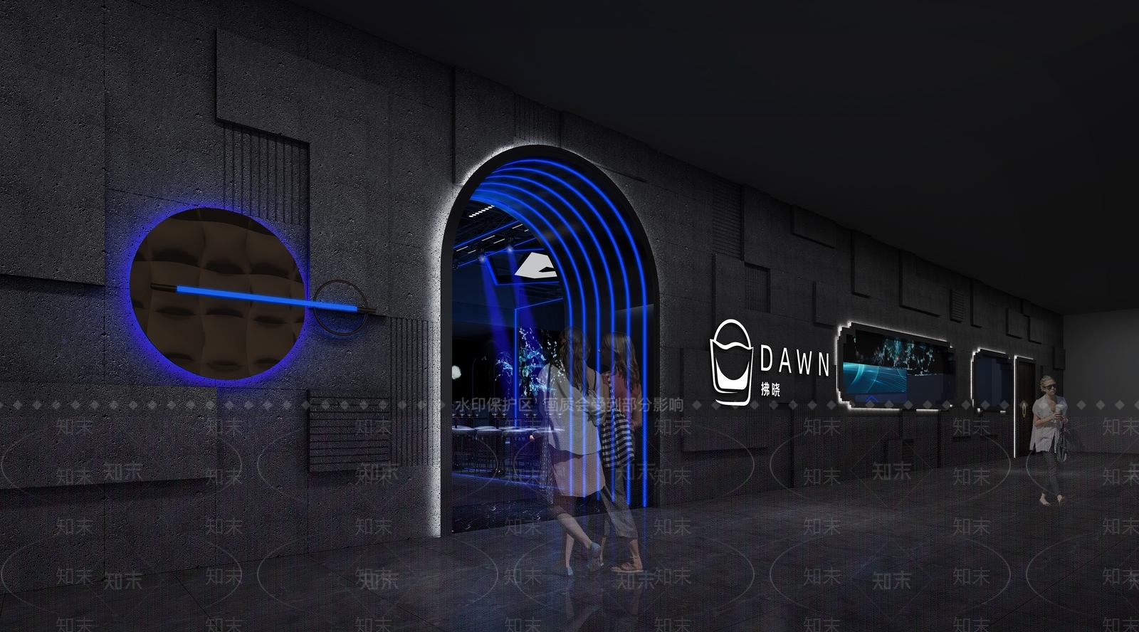 现代酒吧3D模型下载【ID:1131324589】