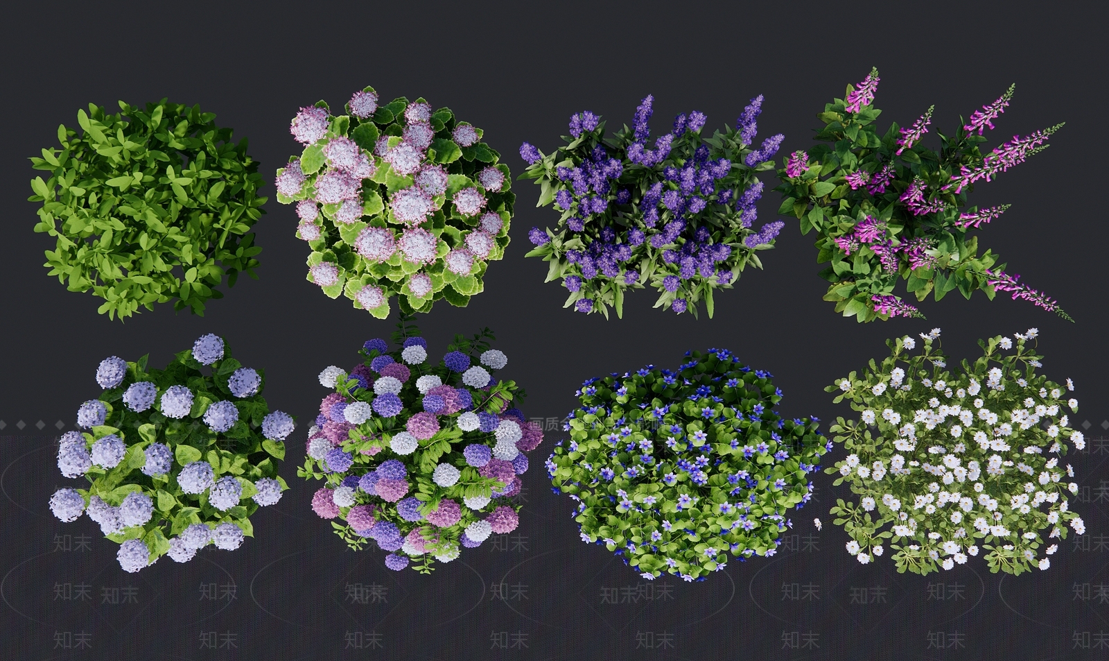 花3D模型下载【ID:1131328416】