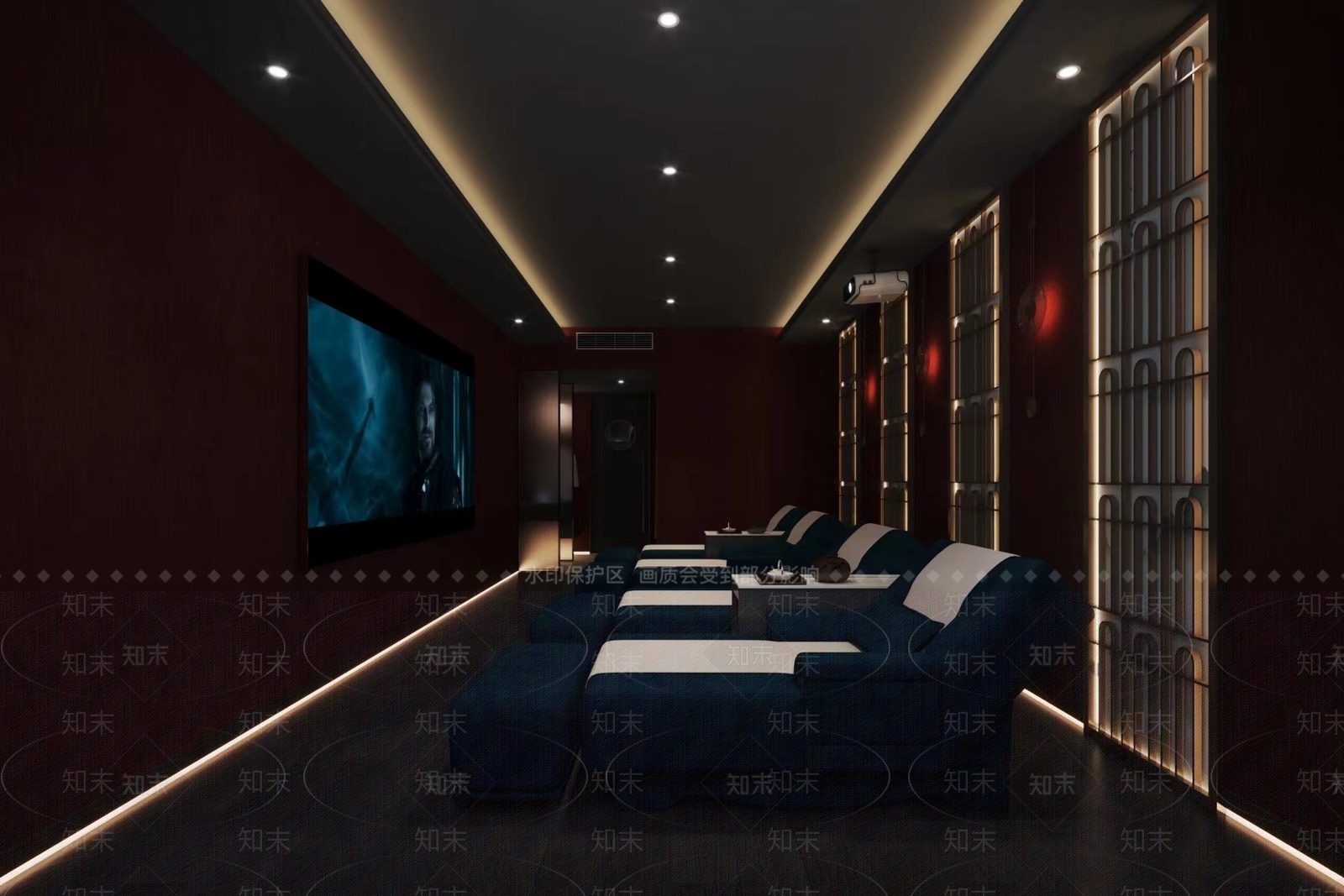 新中式足浴店3D模型下载【ID:1131329462】
