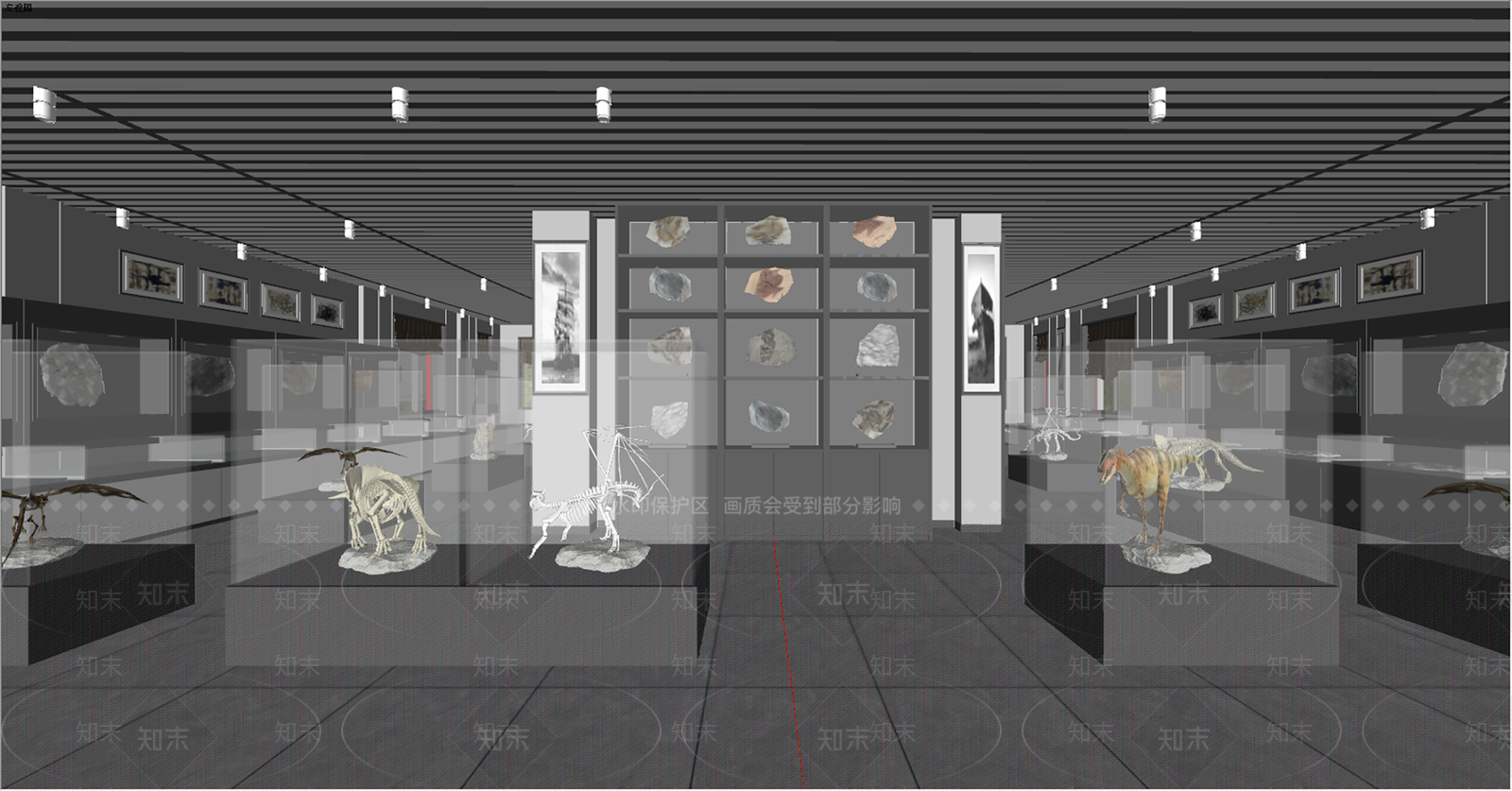 现代博物馆SU模型下载【ID:1131384465】