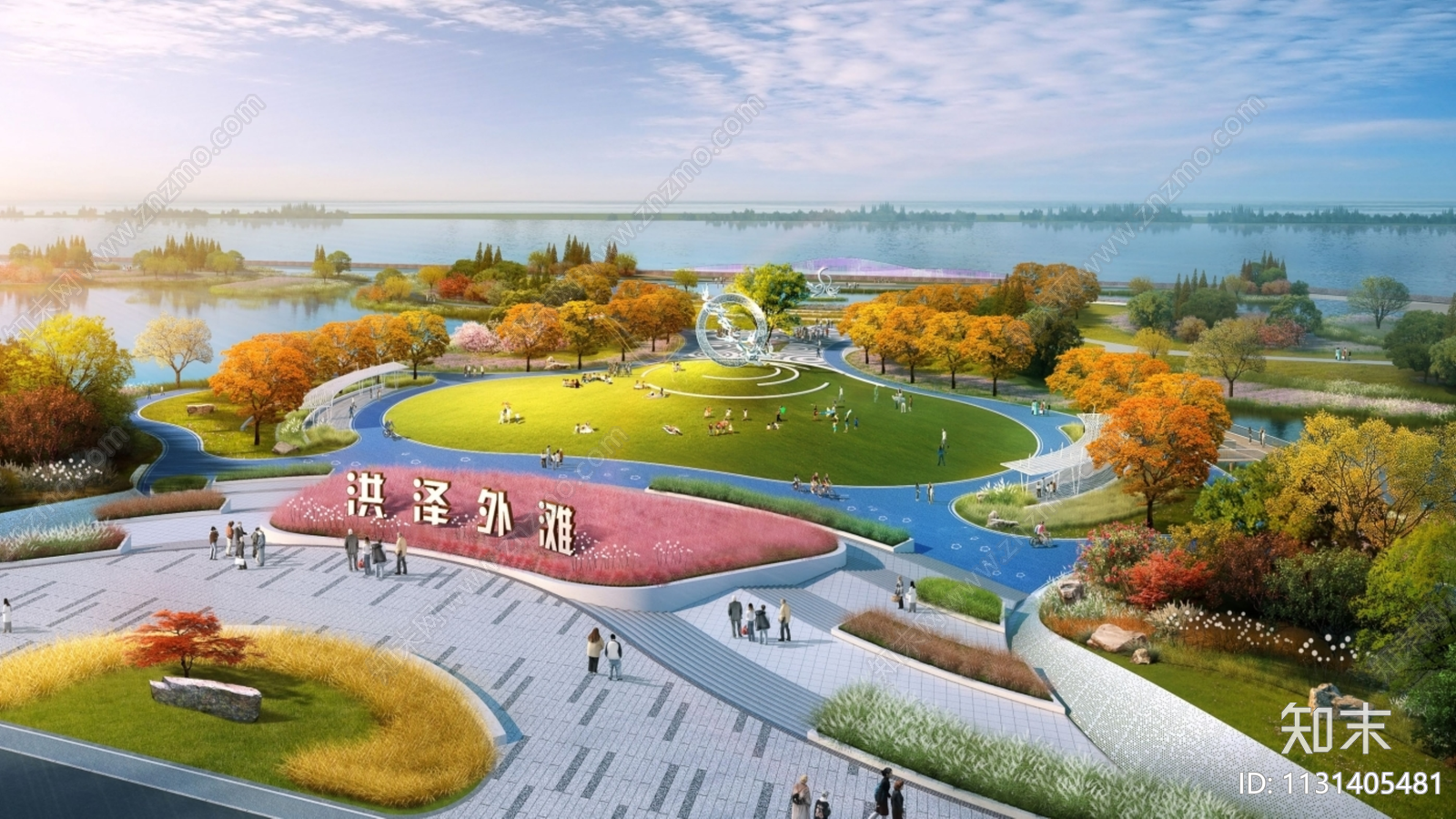 淮安洪泽区洪泽外滩景观项目方案文本下载【ID:1131405481】