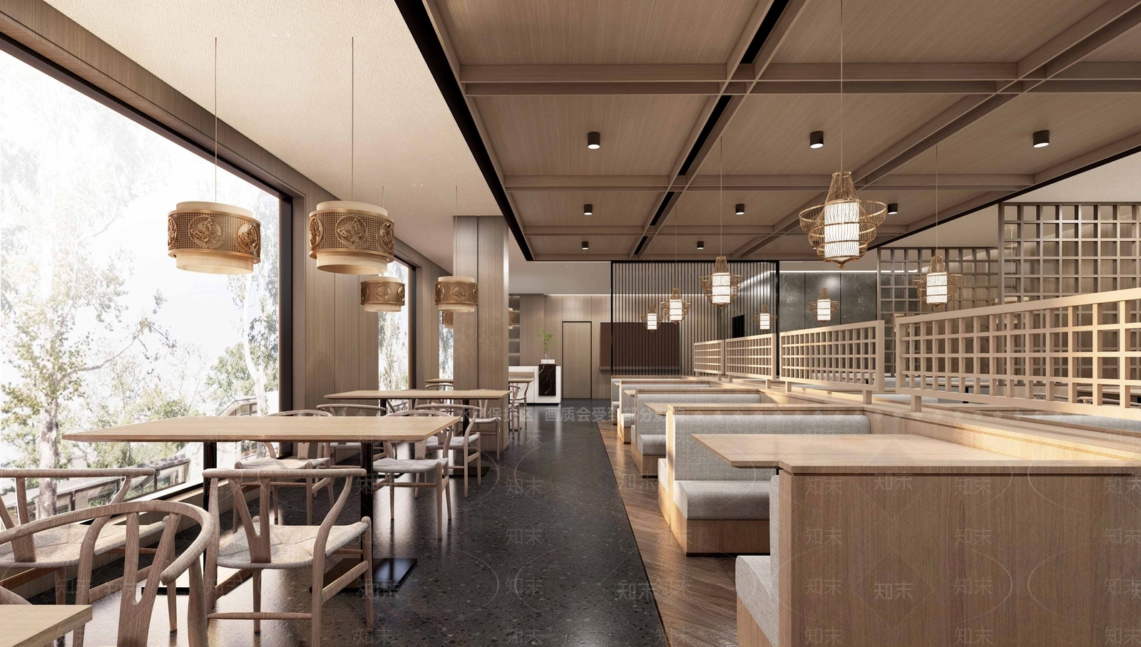 中式中餐厅SU模型下载【ID:1131411919】