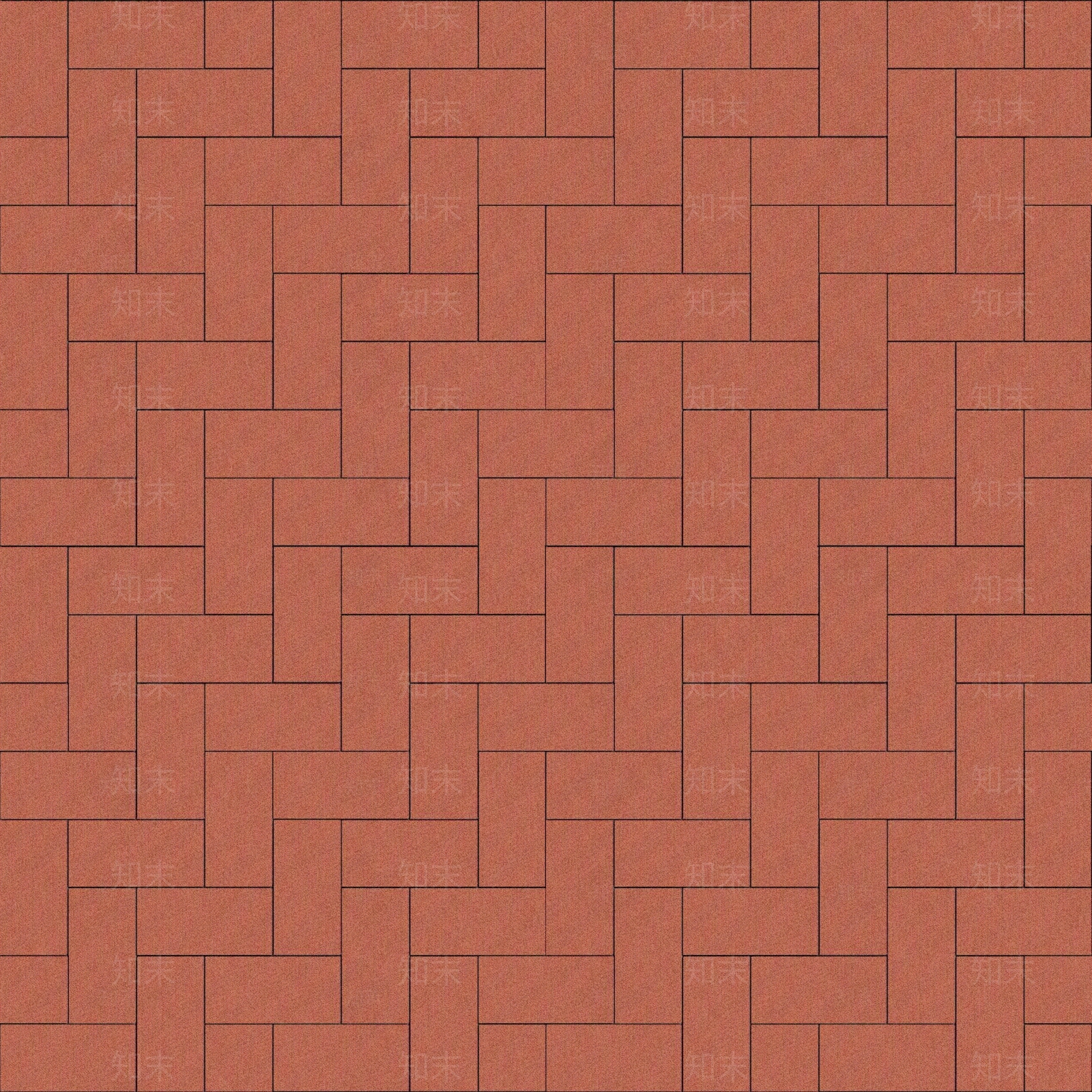 红色透水砖人字拼红砖贴图下载【ID:1131449230】