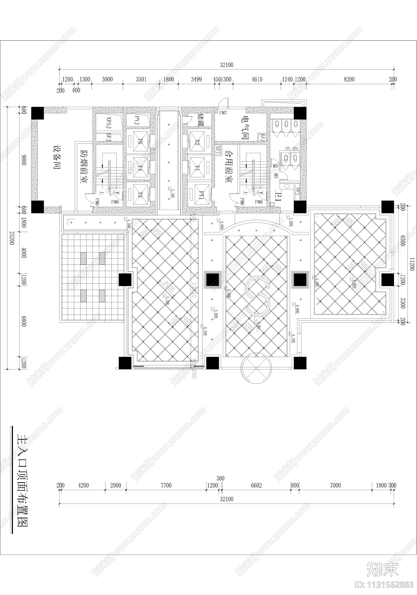 潍坊世纪环球中心售楼处cad施工图下载【ID:1131562883】