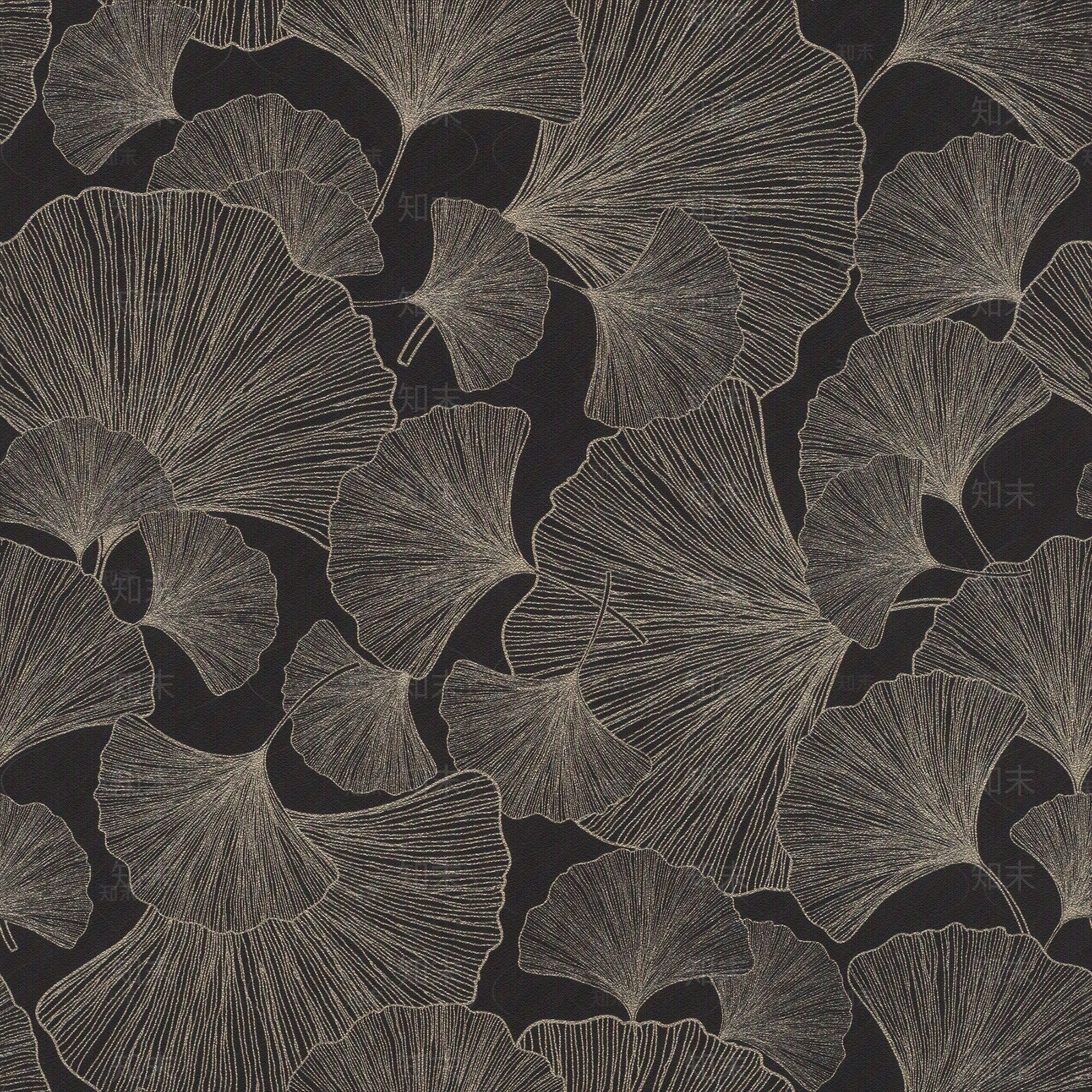 现代灰色叶子壁纸贴图下载【ID:1131771387】